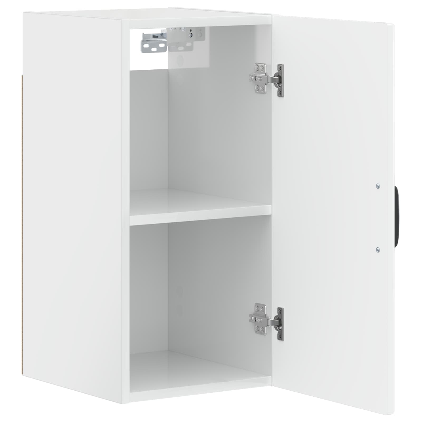 Badezimmer-Wandschrank UTRECHT Hochglanz Weiß 30 x 31 x 59 cm