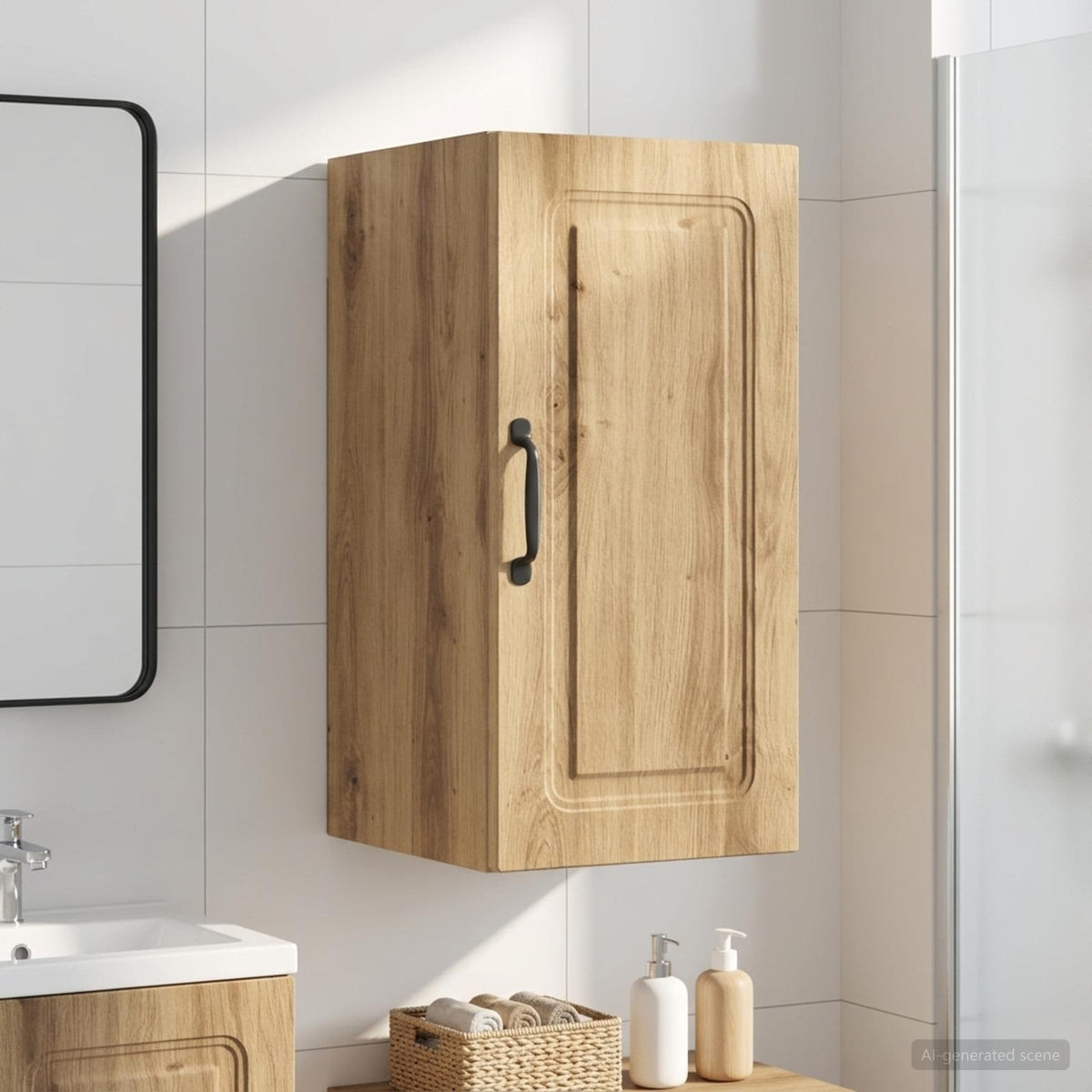 Badezimmer-Wandschrank UTRECHT Artisan-Eiche 30 x 31 x 59 cm
