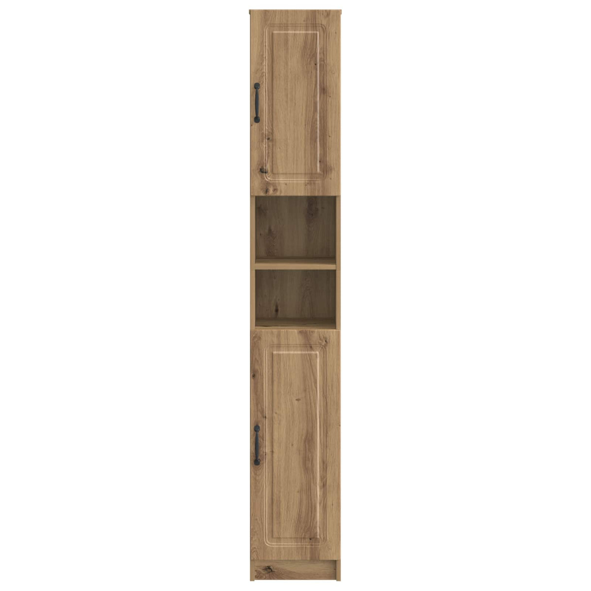 Badezimmerschrank mit offenem Regal UTRECHT Artisan-Eiche
