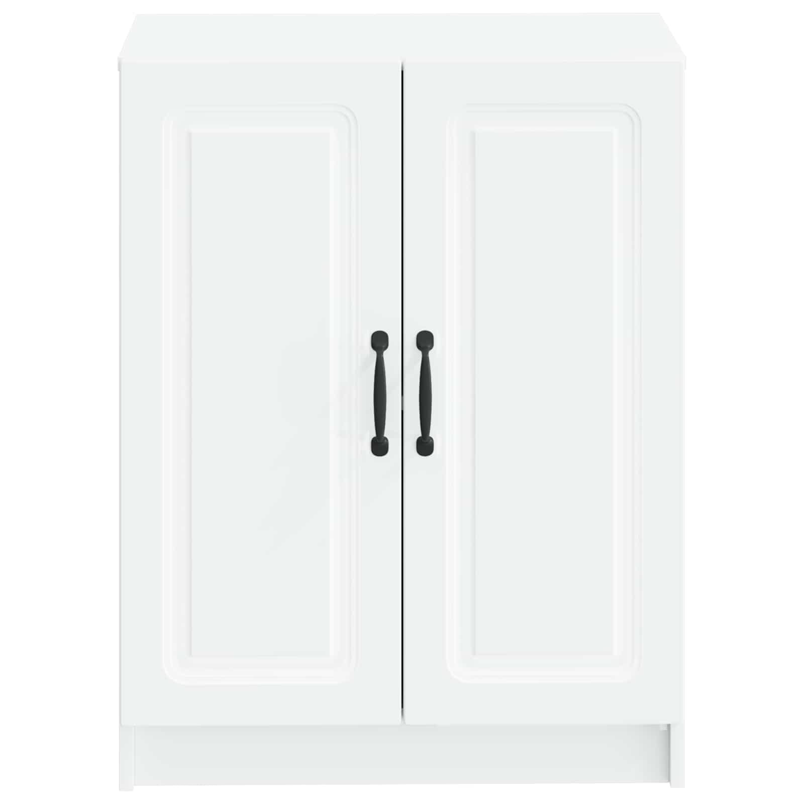 Badezimmer Aufbewahrungsschrank UTRECHT Weiß 59,5 x 31 x 77 cm