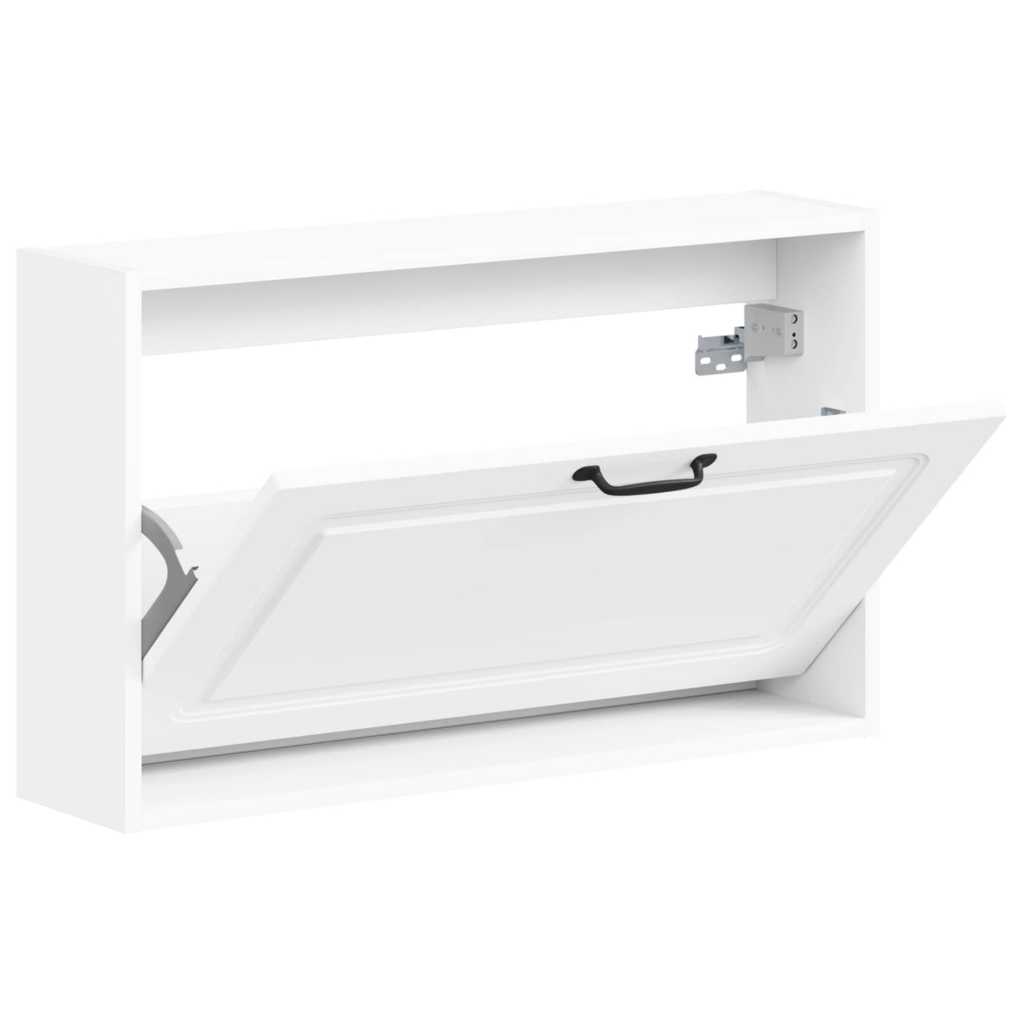 Wandmontierter Schuhschrank UTRECHT 71 x 17 x 43 cm Weiß