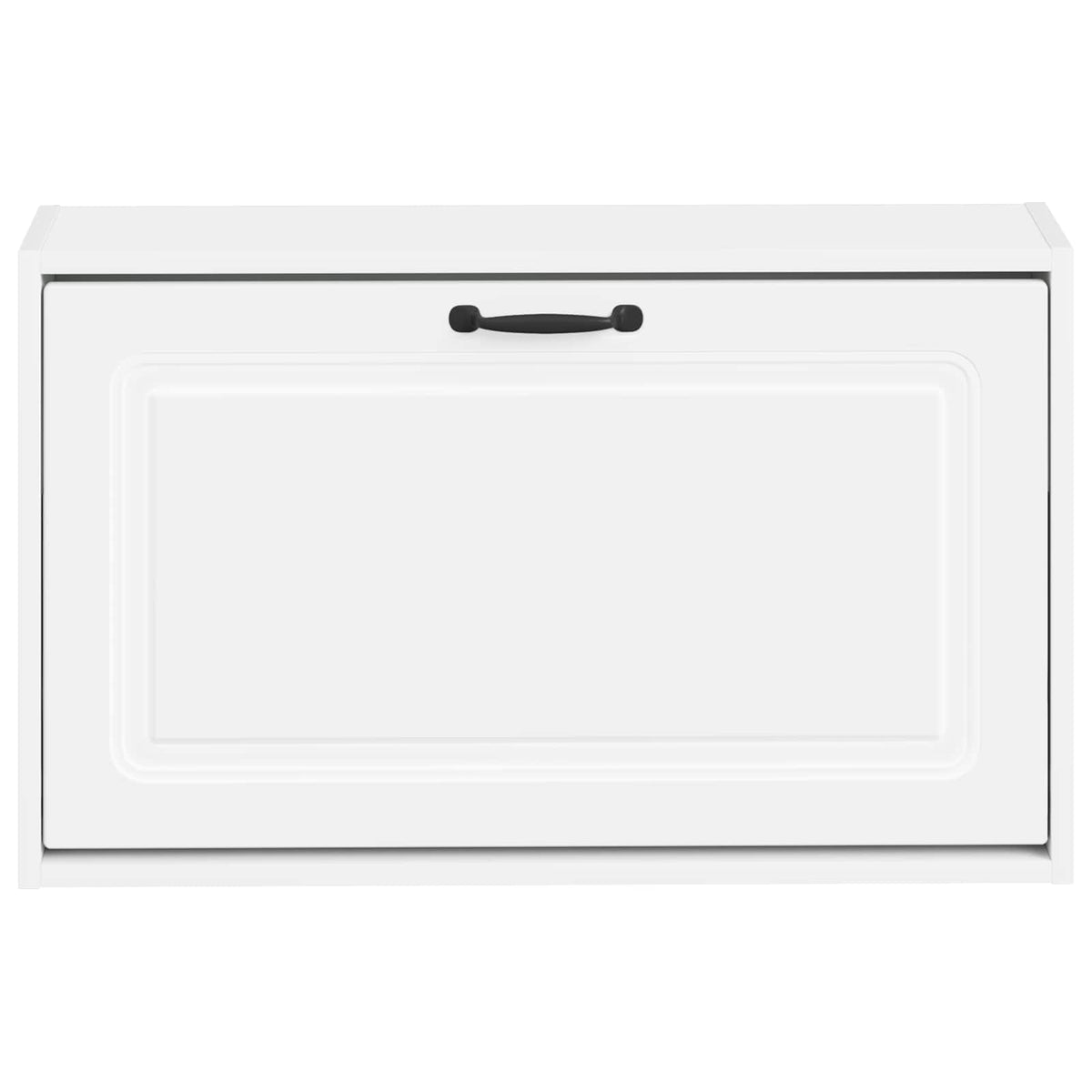 Wandmontierter Schuhschrank UTRECHT 71 x 17 x 43 cm Weiß