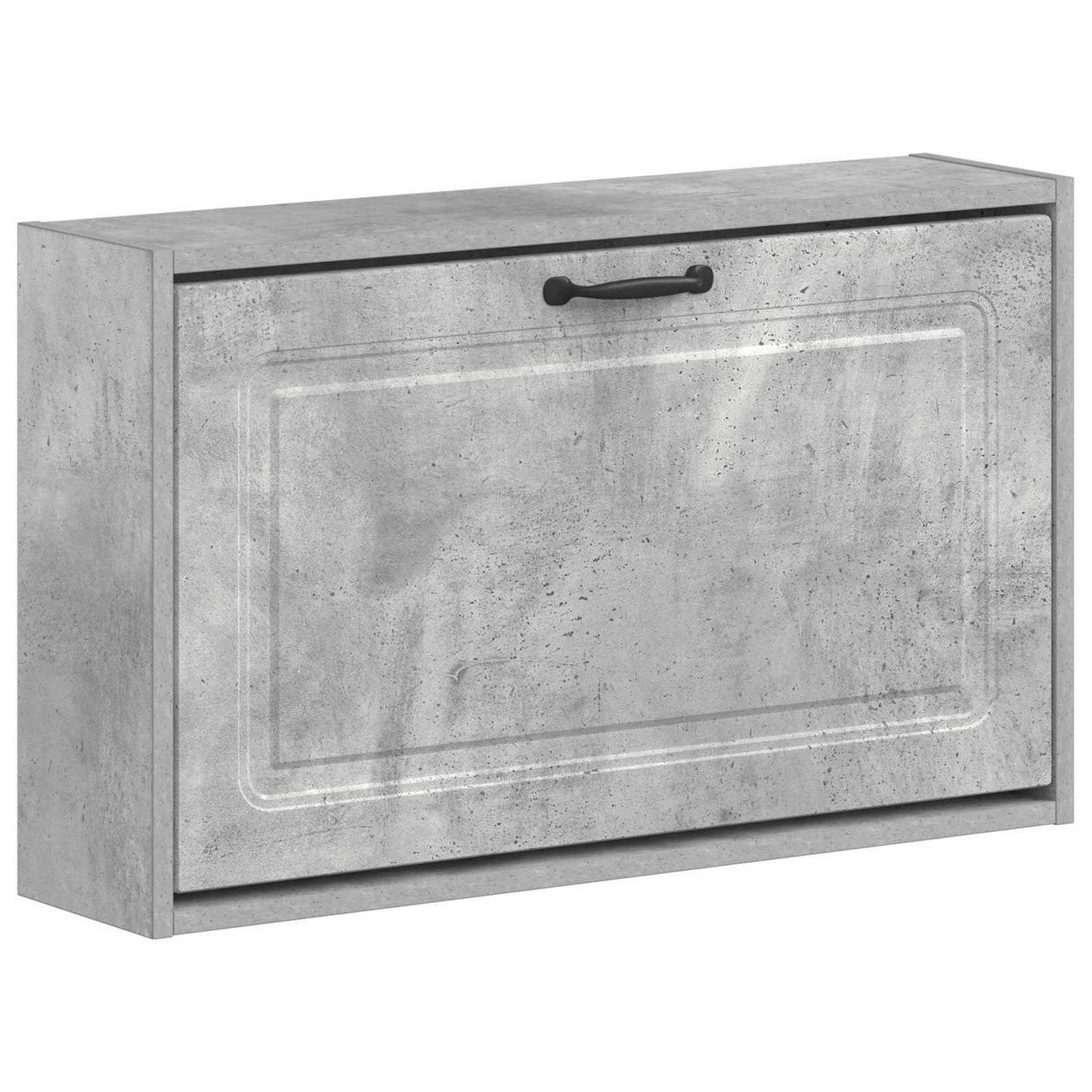 Wandmontierter Schuhschrank UTRECHT 71 x 17 x 43 cm Betongrau