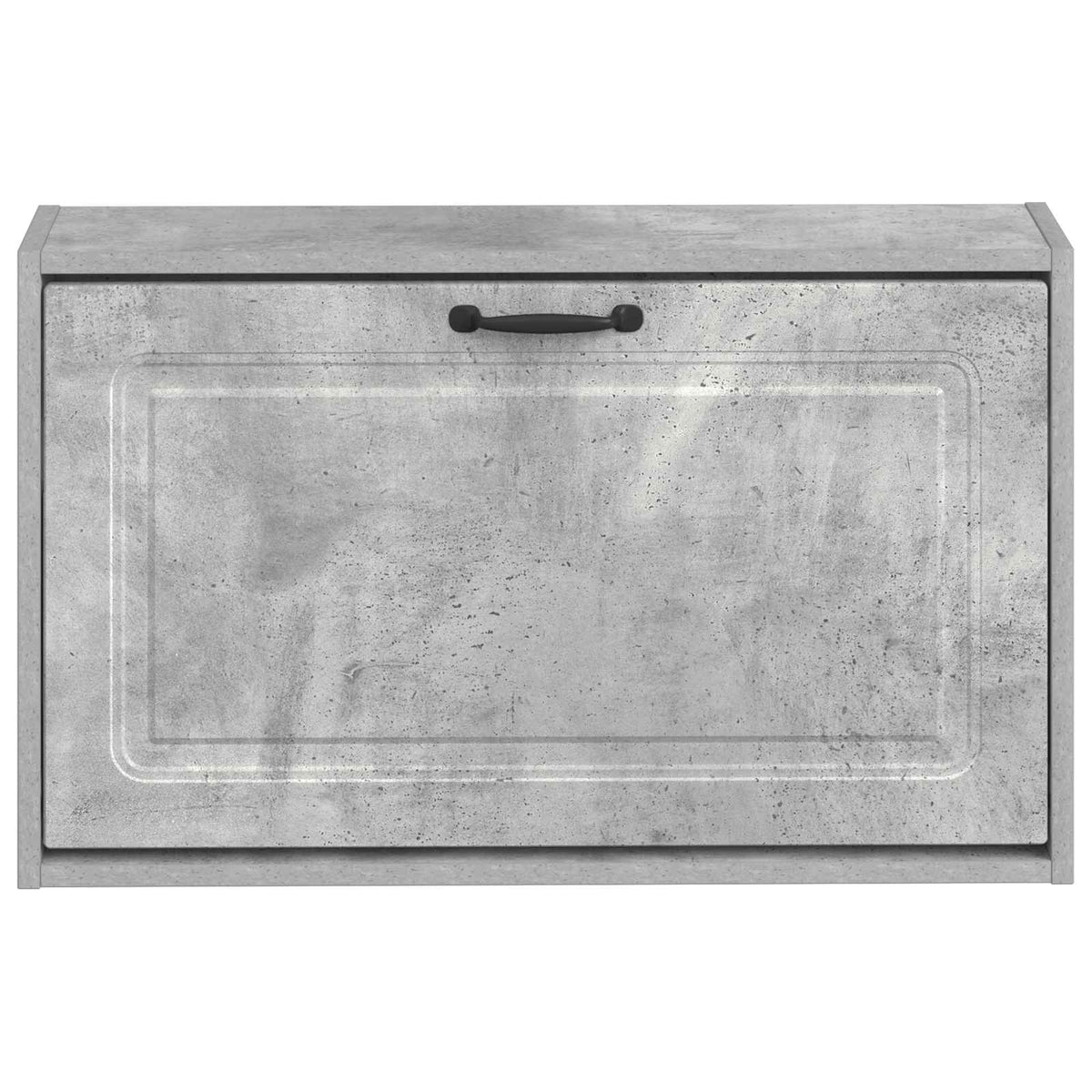 Wandmontierter Schuhschrank UTRECHT 71 x 17 x 43 cm Betongrau