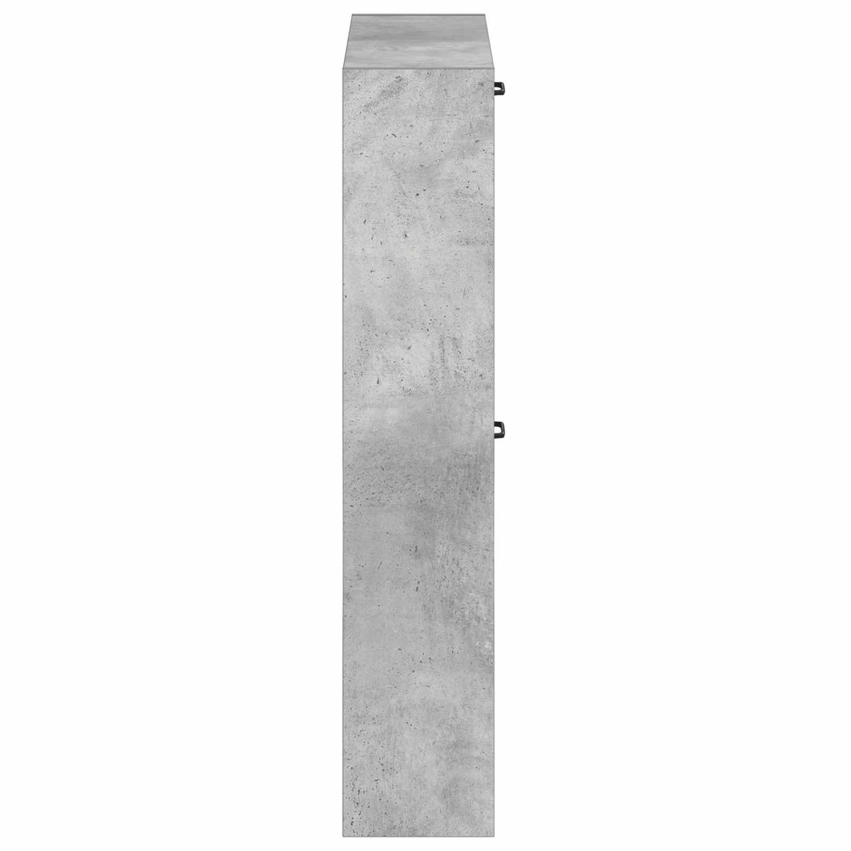 Wandmontierter Schuhschrank UTRECHT 71 x 17 x 86 cm Betongrau