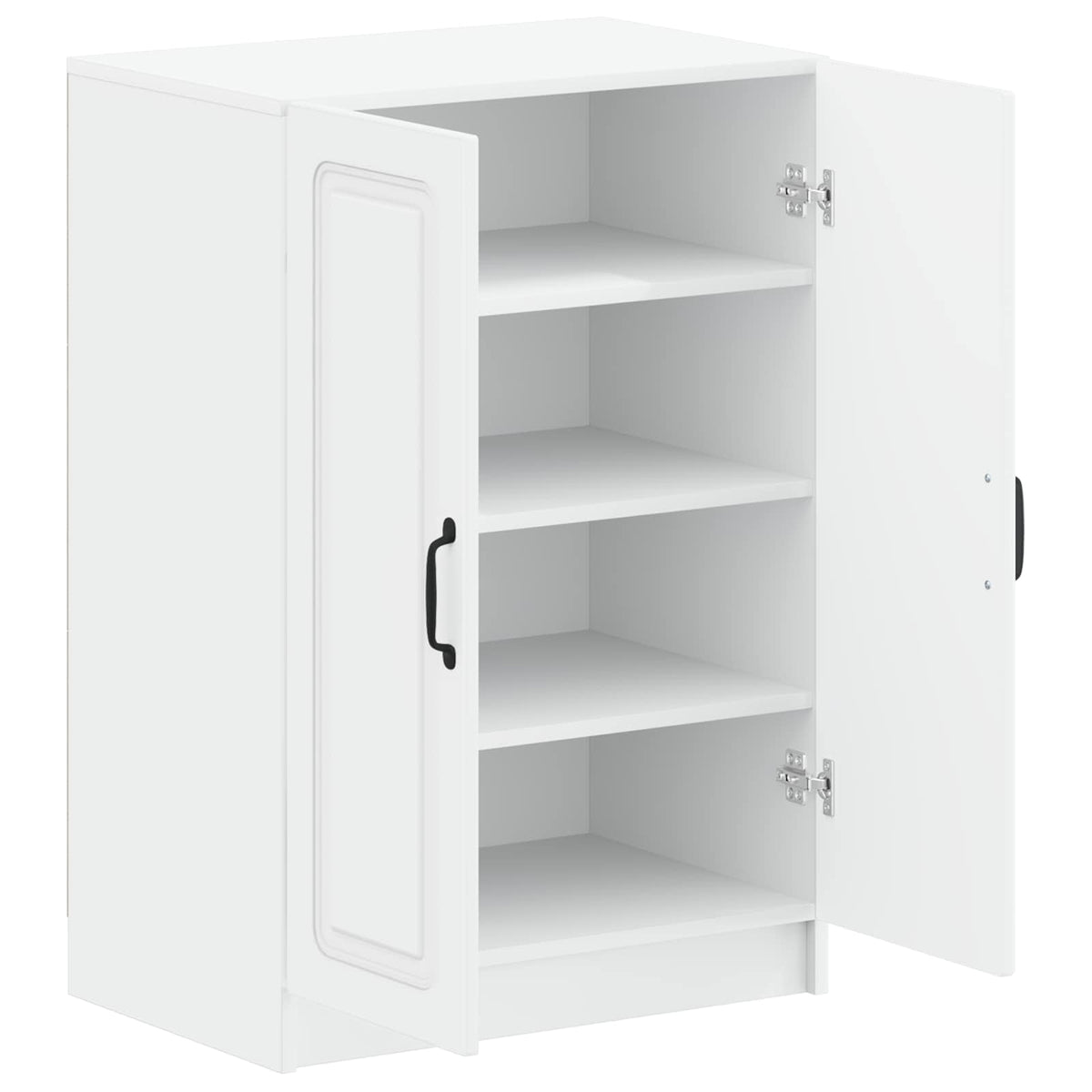 Schuhschrank UTRECHT 59,5 x 39,5 x 87 cm Holzwerkstoff Weiß