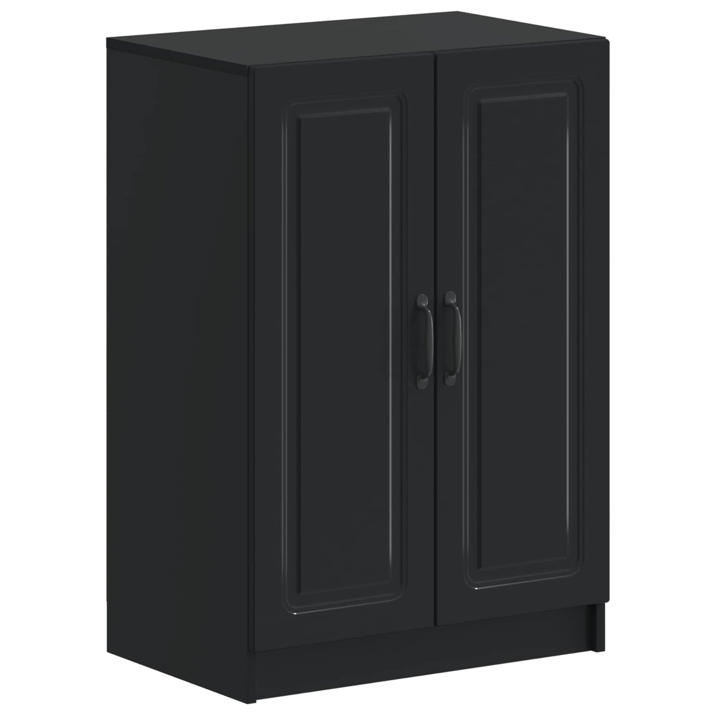 Schuhschrank UTRECHT 59,5 x 39,5 x 87 cm Holzwerkstoff Schwarz