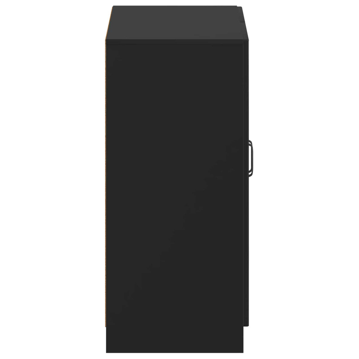 Schuhschrank UTRECHT 59,5 x 39,5 x 87 cm Holzwerkstoff Schwarz