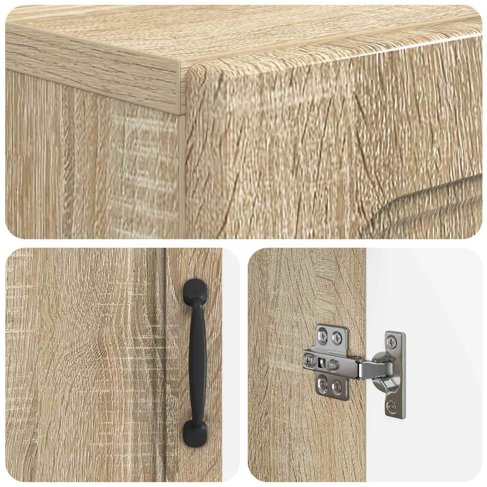 Schuhschrank UTRECHT 59,5 x 39,5 x 87 cm Holzwerkstoff