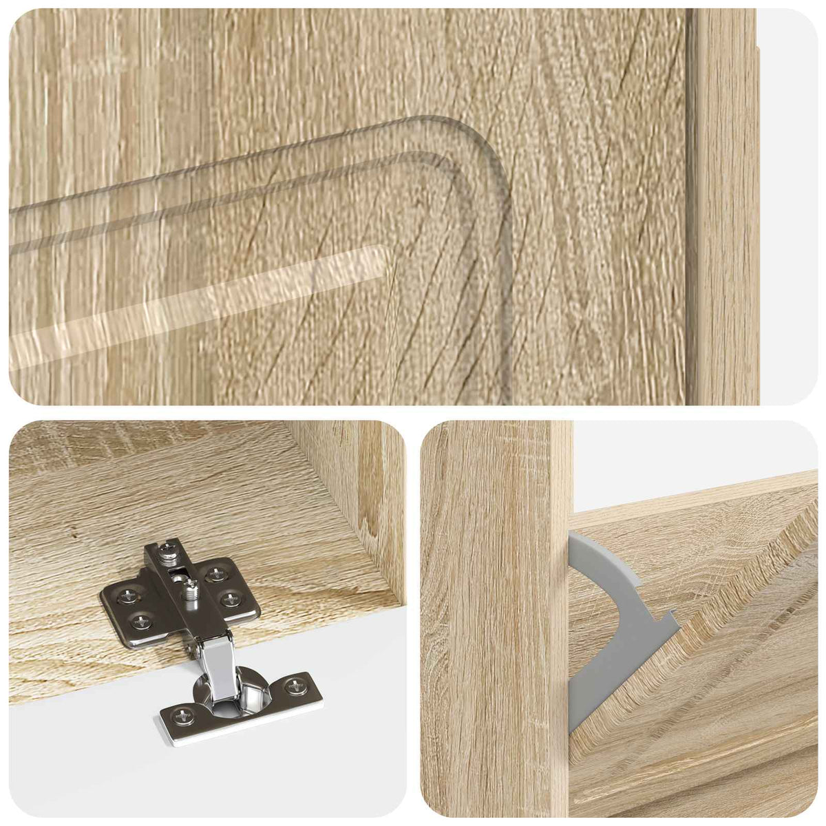Schuhschrank UTRECHT 78 x 24 x 100 cm Holzwerkstoff