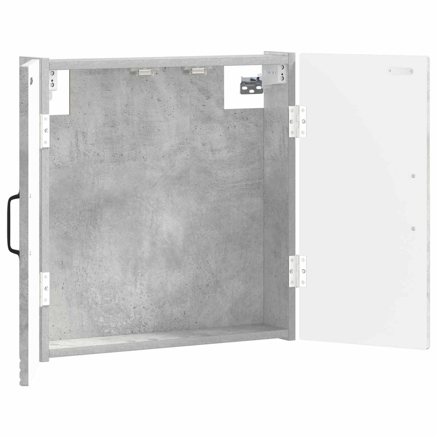 Dartboard Schrank UTRECHT Betongrau 52,5 x 10,5 x 53,5 cm