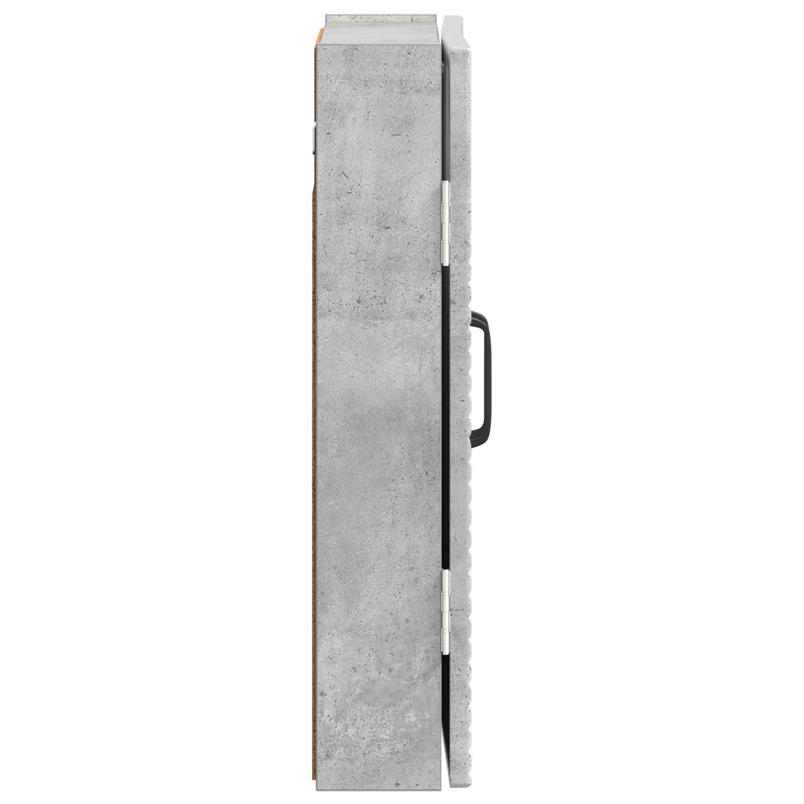 Dartboard Schrank UTRECHT Betongrau 52,5 x 10,5 x 53,5 cm