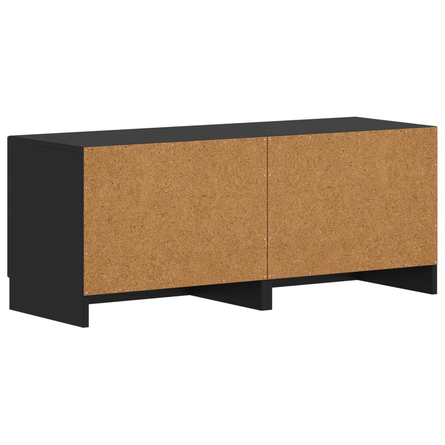 TV-Schrank Schwarz Holzwerkstoff