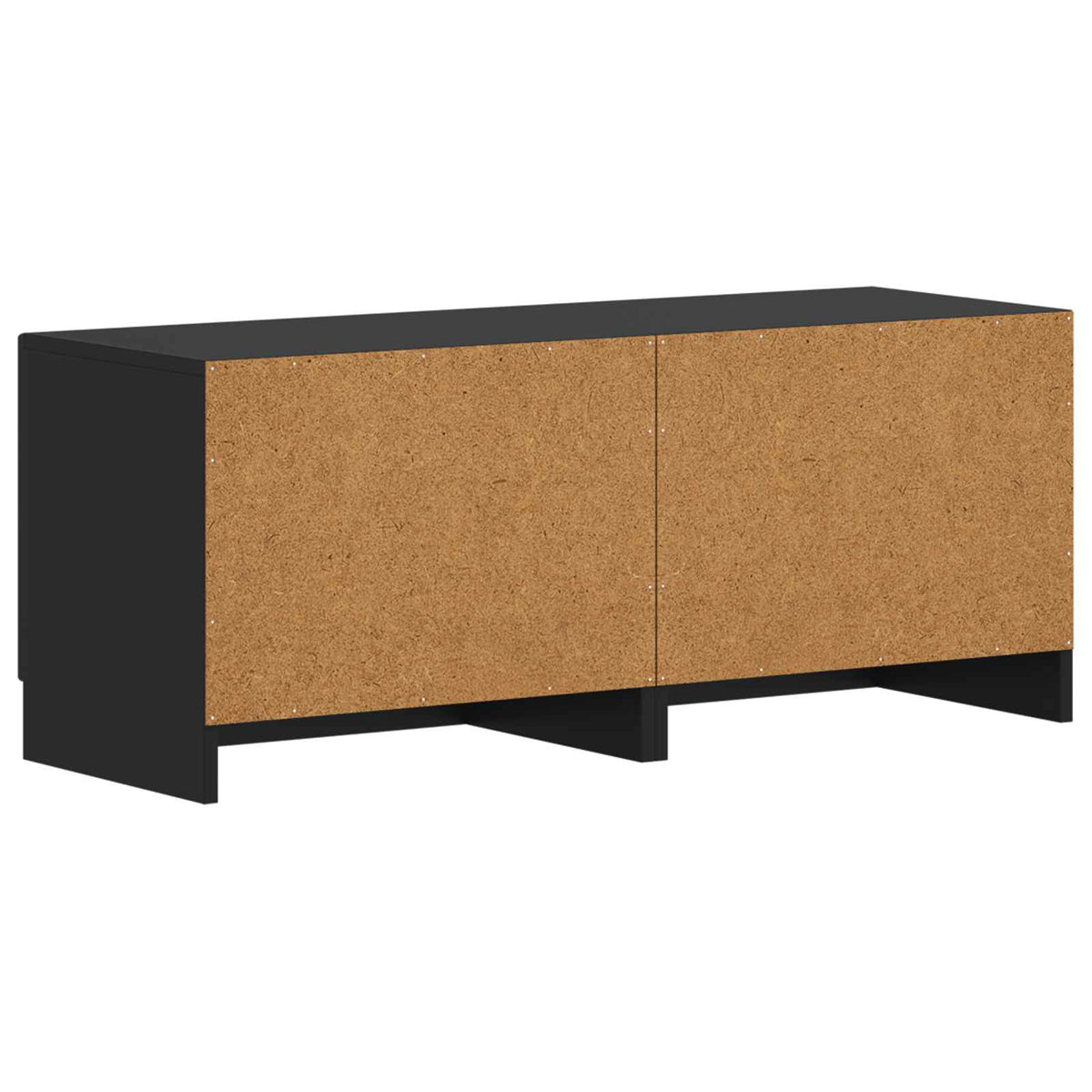 TV-Schrank Schwarz Holzwerkstoff