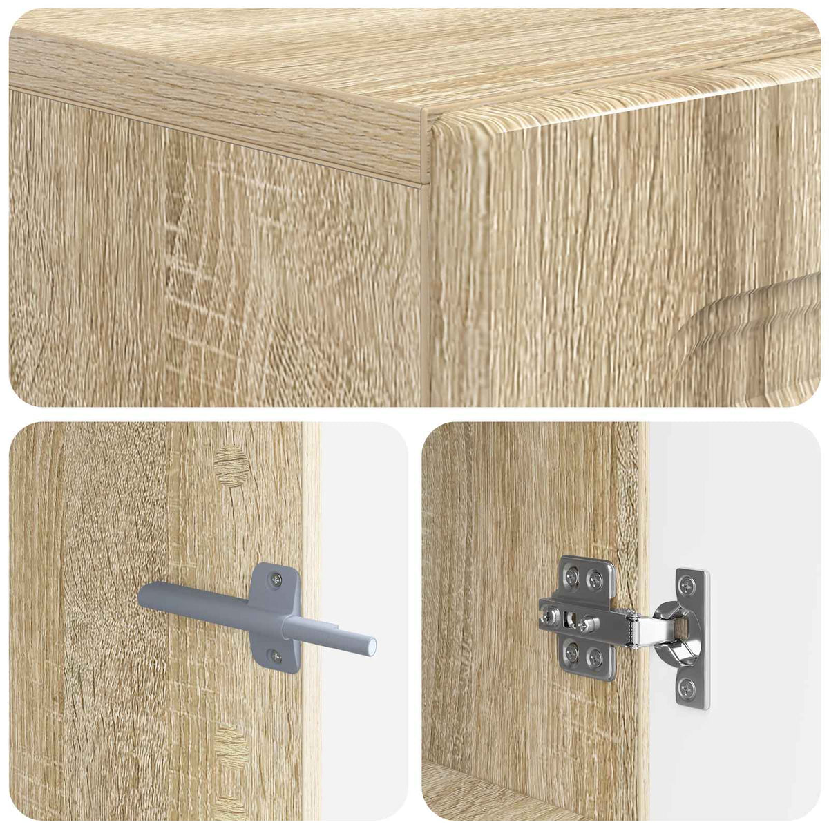 TV-Schrank Sonoma-Eiche Holzwerkstoff