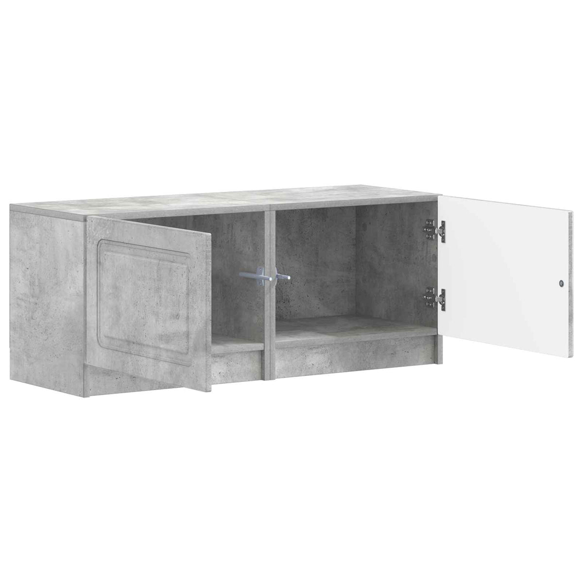 TV-Schrank Betongrau Holzwerkstoff