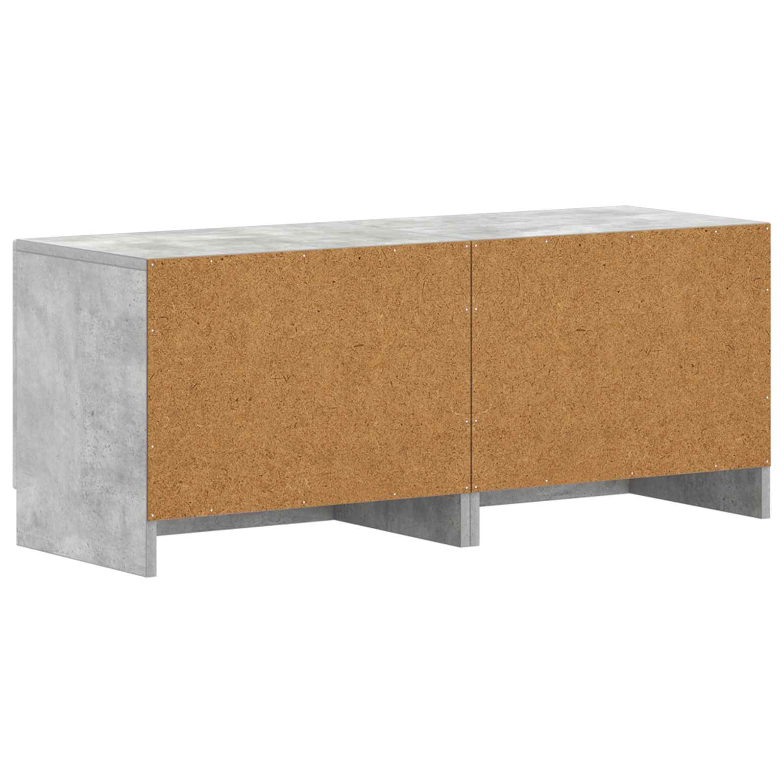 TV-Schrank Betongrau Holzwerkstoff