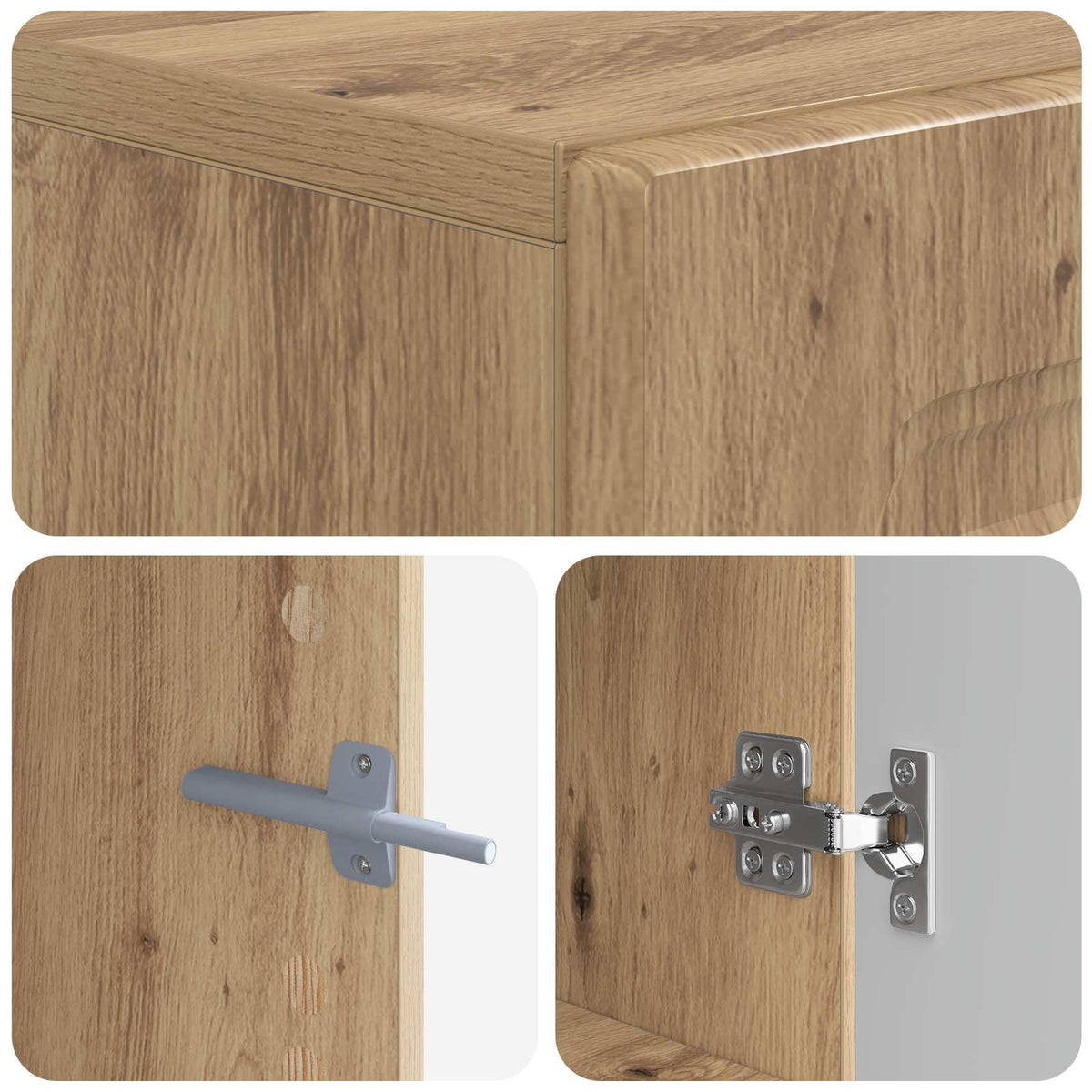 TV-Schrank Artisan-Eiche Holzwerkstoff