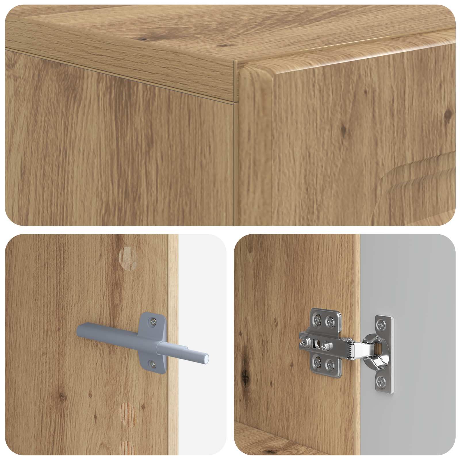 TV-Schrank Artisan-Eiche Holzwerkstoff