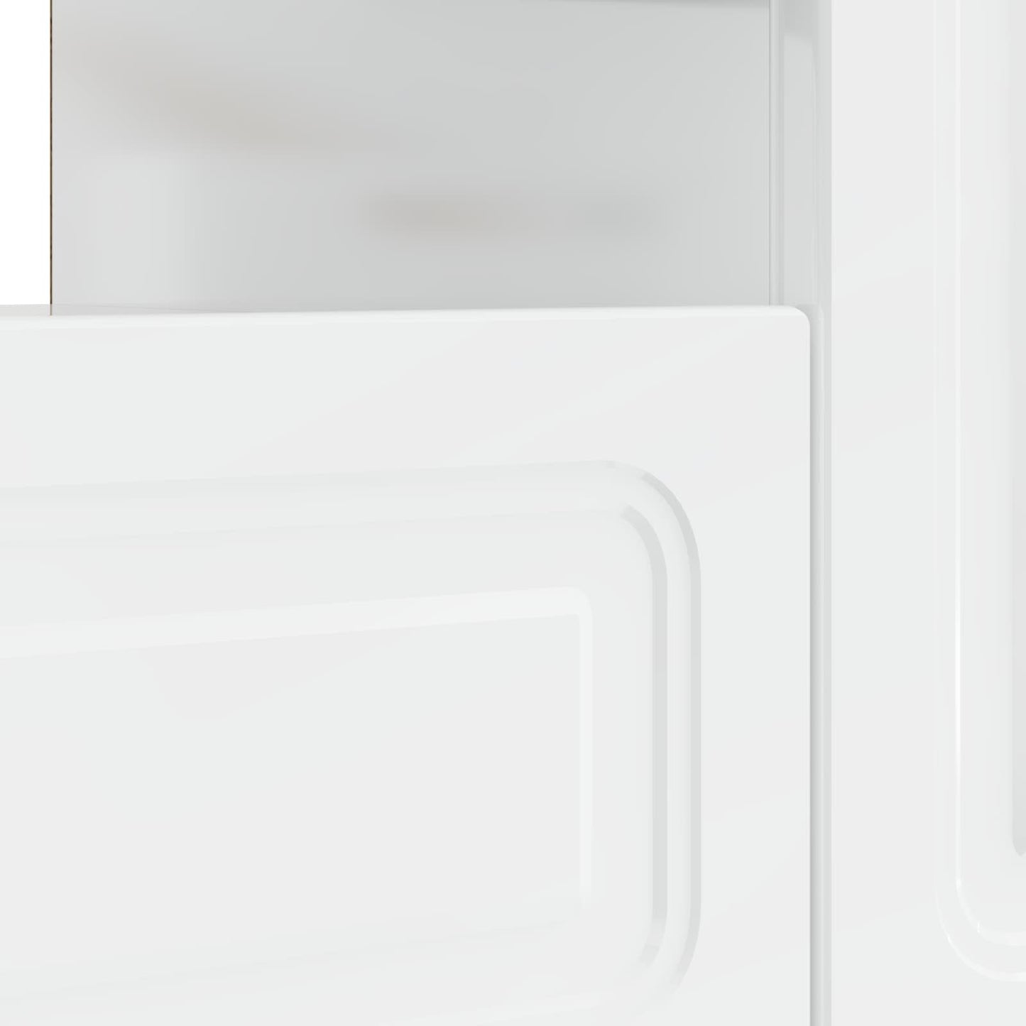 LED-TV-Schrank Hochglanz Weiß Holzwerkstoff