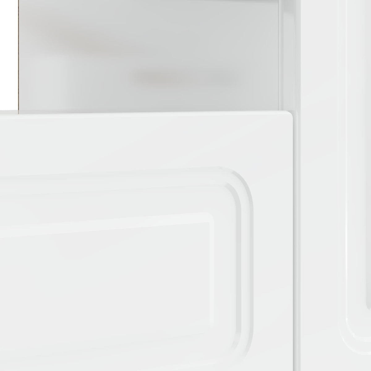 LED-TV-Schrank Hochglanz Weiß Holzwerkstoff