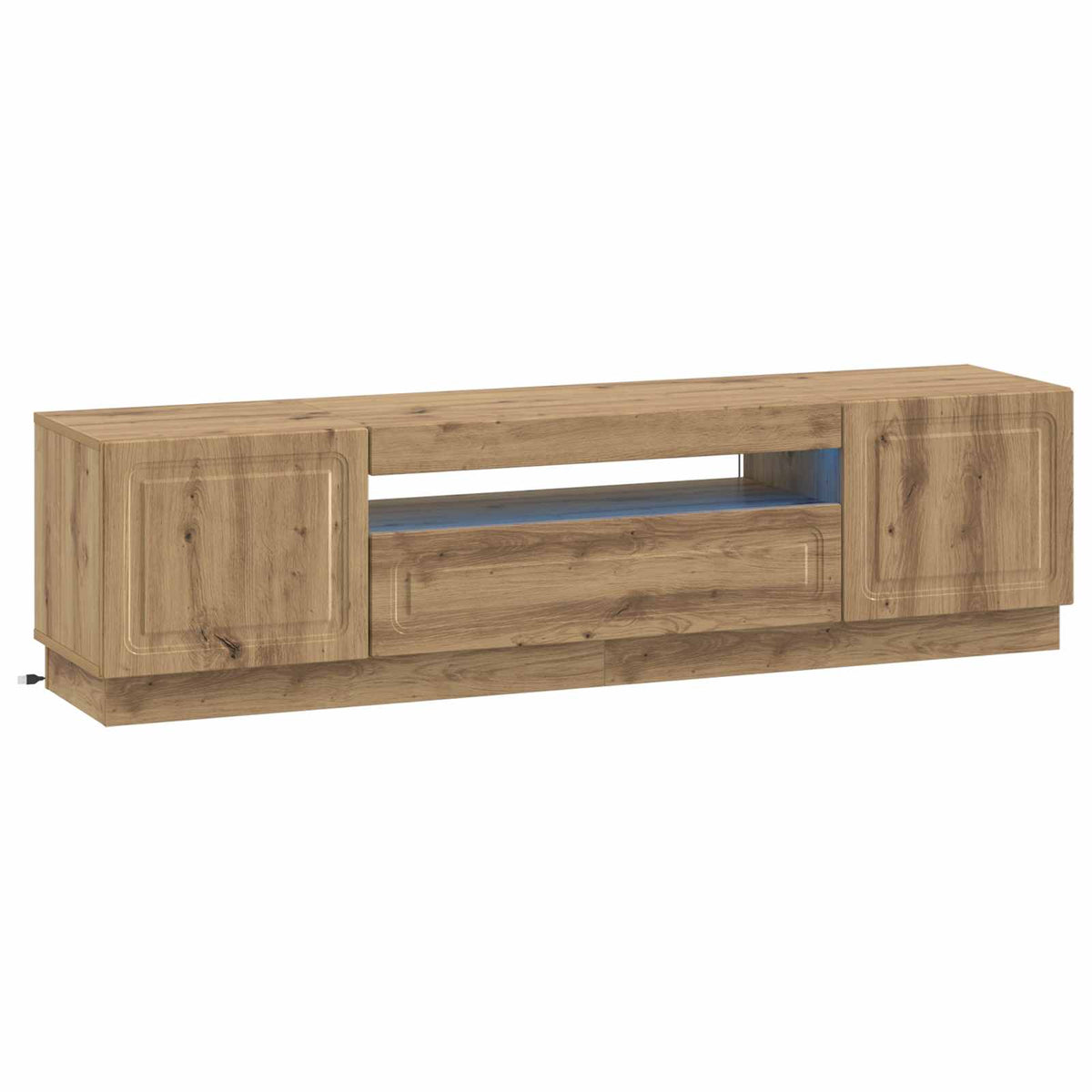 LED-TV-Schrank Artisan-Eiche Holzwerkstoff