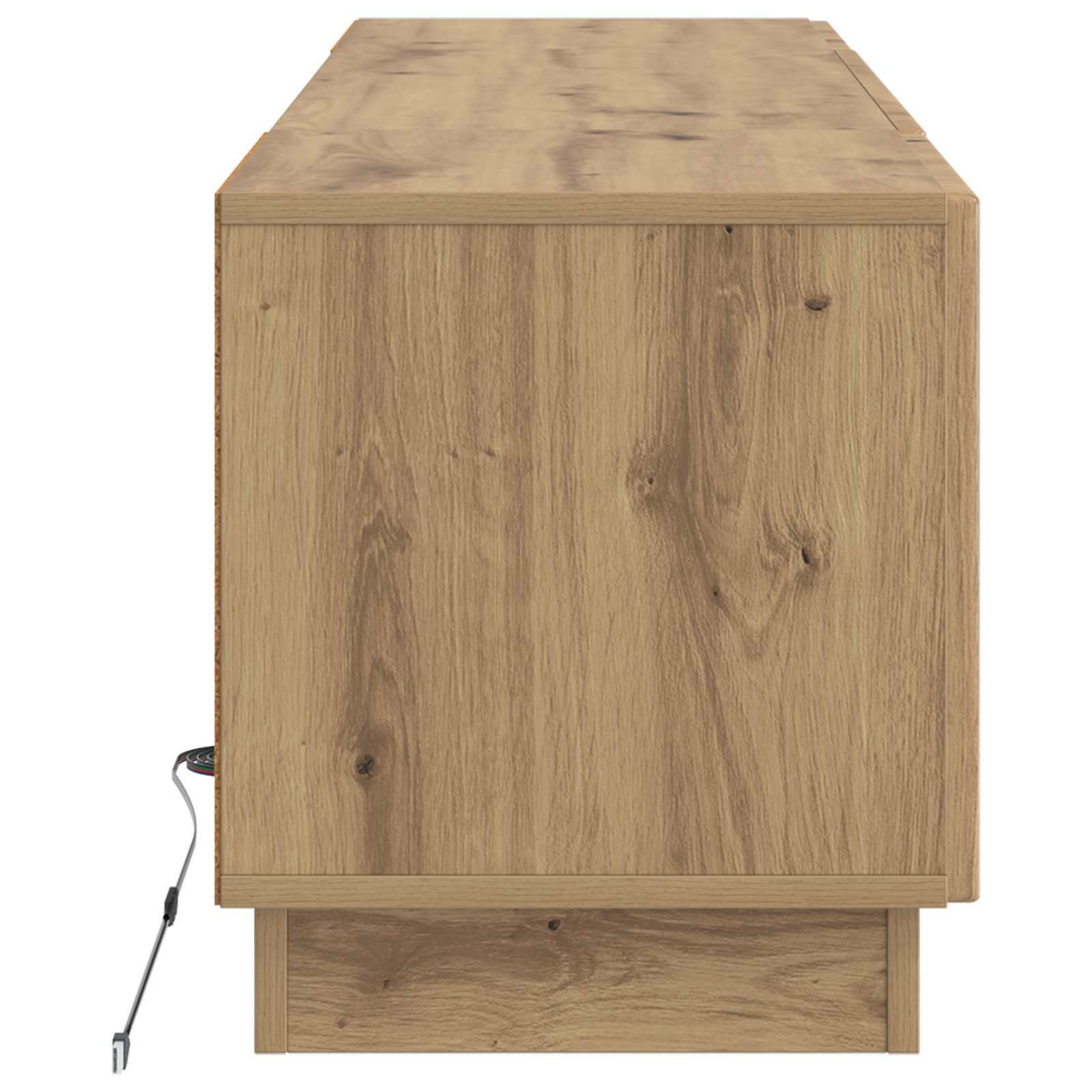 LED-TV-Schrank Artisan-Eiche Holzwerkstoff