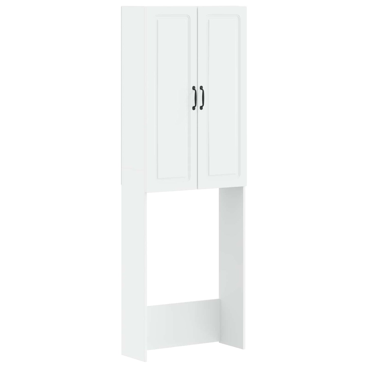 Toilettenschrank UTRECHT Weiß 66 x 25,5 x 190 cm Holzwerkstoff