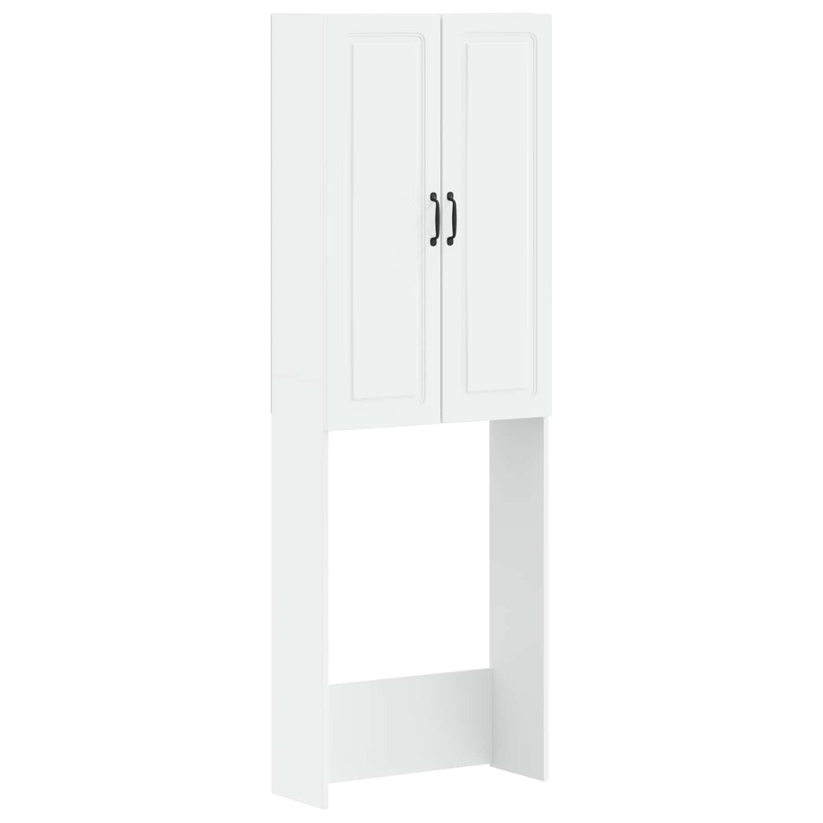 Toilettenschrank UTRECHT Weiß 66 x 25,5 x 190 cm Holzwerkstoff