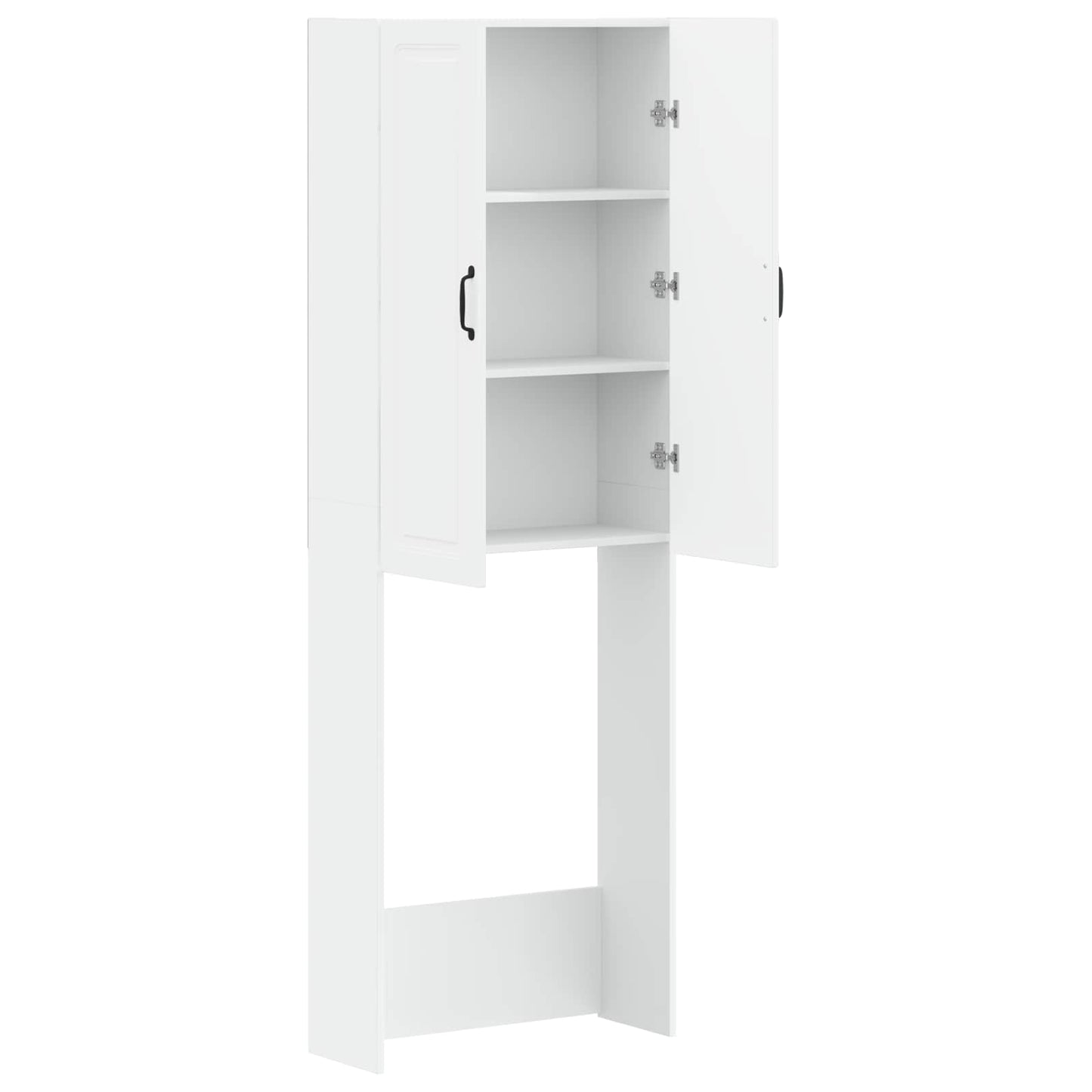 Toilettenschrank UTRECHT Weiß 66 x 25,5 x 190 cm Holzwerkstoff