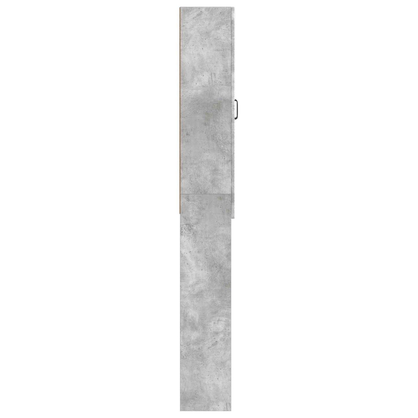 Toilettenschrank UTRECHT Betongrau 66 x 25,5 x 190 cm