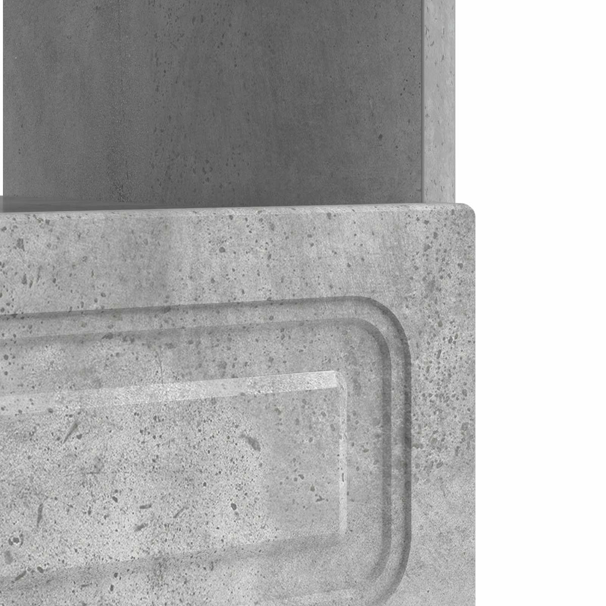 LED-TV-Schrank Betongrau Holzwerkstoff