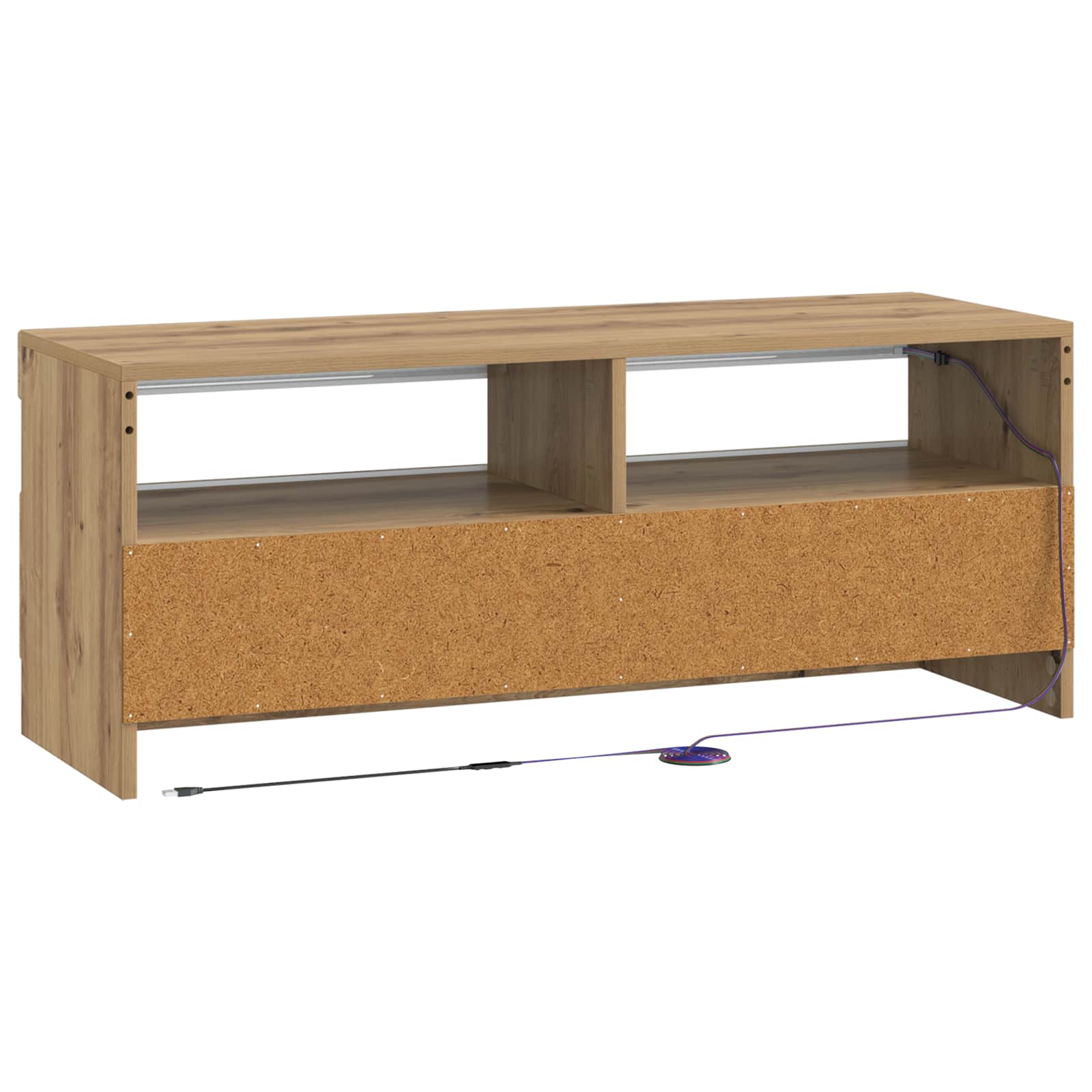 LED-TV-Schrank Artisan-Eiche Holzwerkstoff