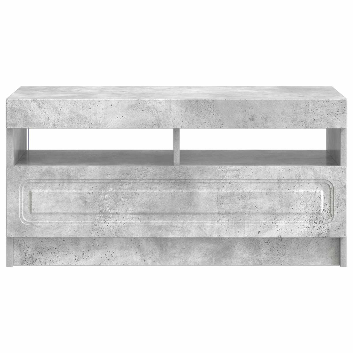 LED-TV-Schrank Betongrau Holzwerkstoff