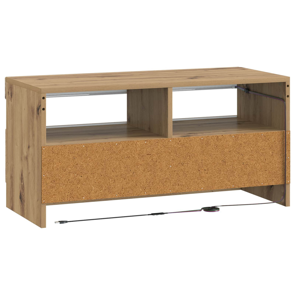 LED-TV-Schrank Artisan-Eiche Holzwerkstoff