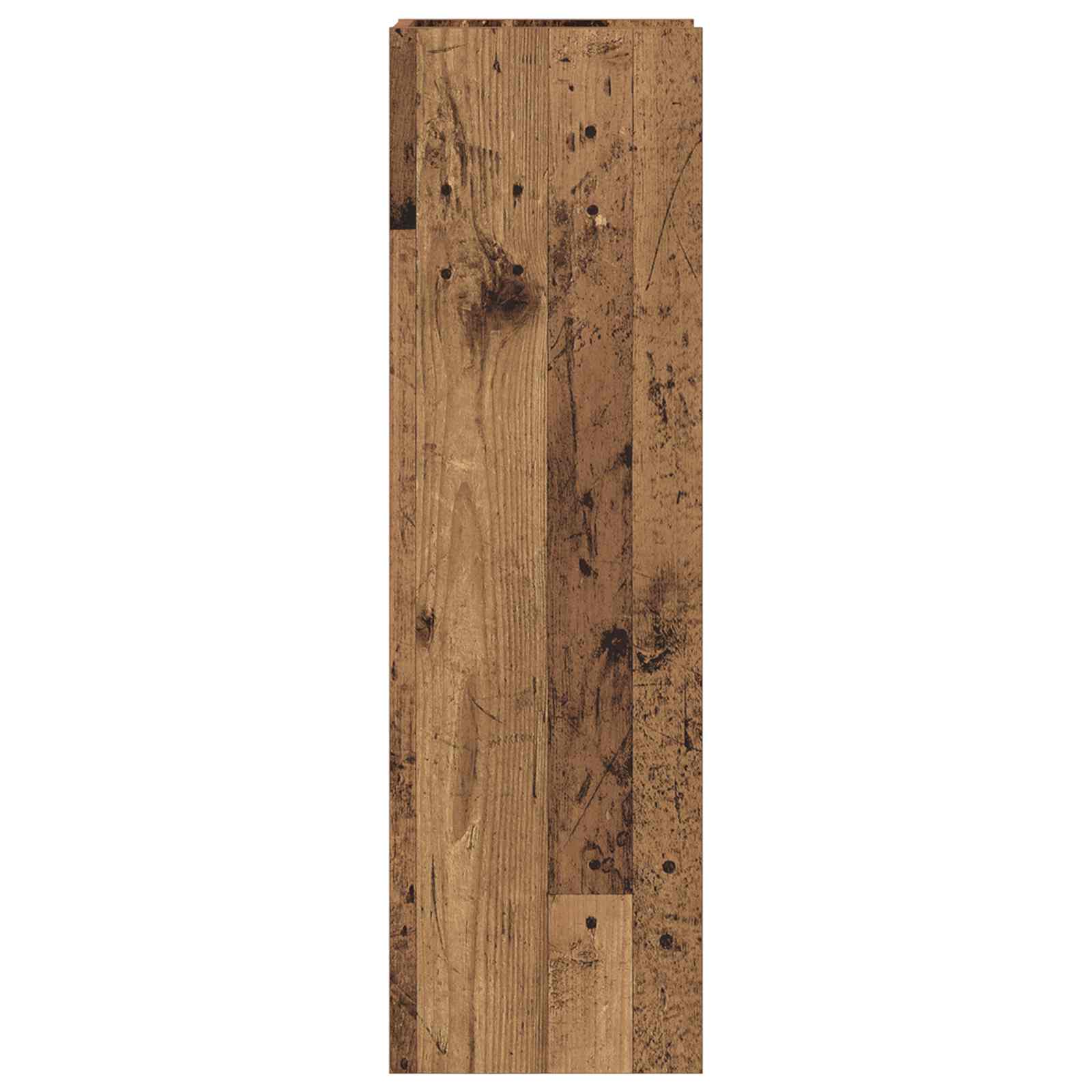 Pflanzenständer 2 Stk. Altholz 30 x 30 x 100 cm Holzwerkstoff