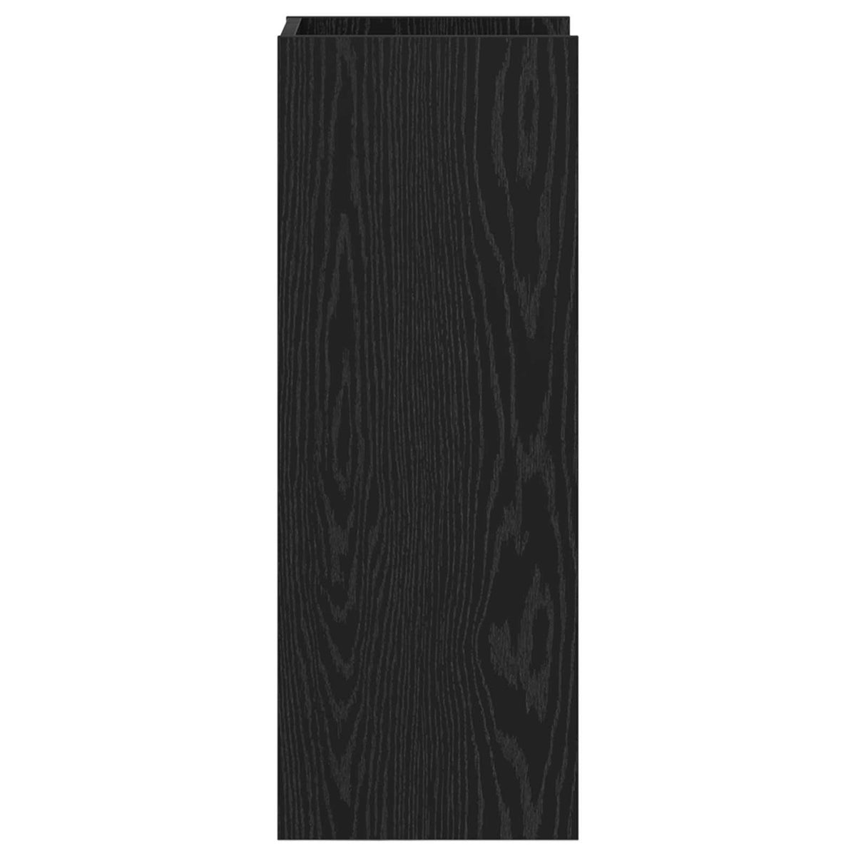 Pflanzenständer 2 Stk. Schwarz Eichen-Optik 30 x 30 x 80 cm