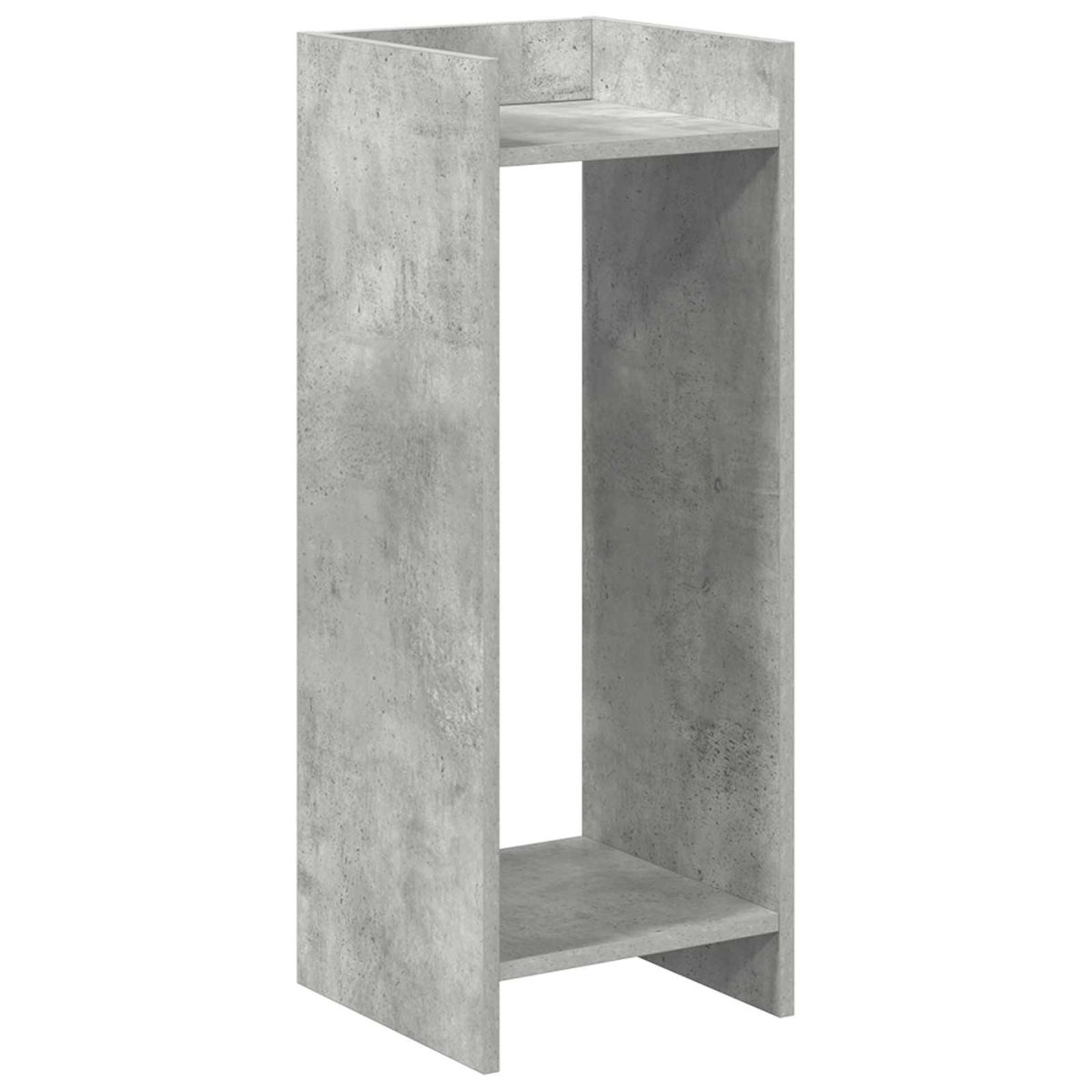 Pflanzenständer Betongrau 30 x 30 x 80 cm Holzwerkstoff