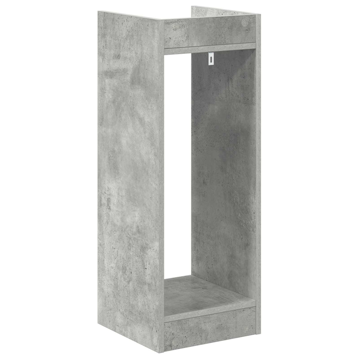 Pflanzenständer 2 Stk. Betongrau 30 x 30 x 80 cm Holzwerkstoff