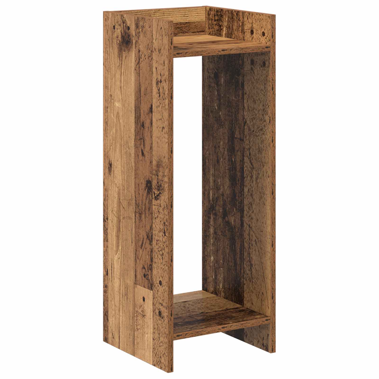 Pflanzenständer Altholz 30 x 30 x 80 cm Holzwerkstoff