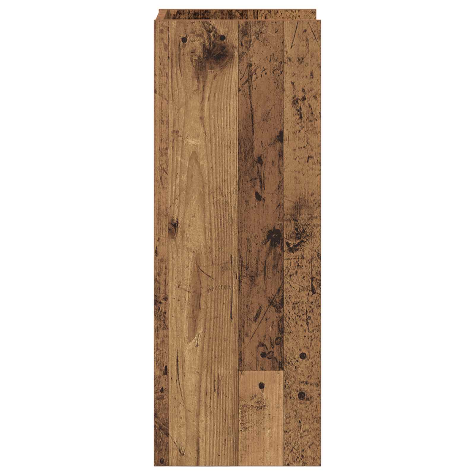 Pflanzenständer Altholz 30 x 30 x 80 cm Holzwerkstoff