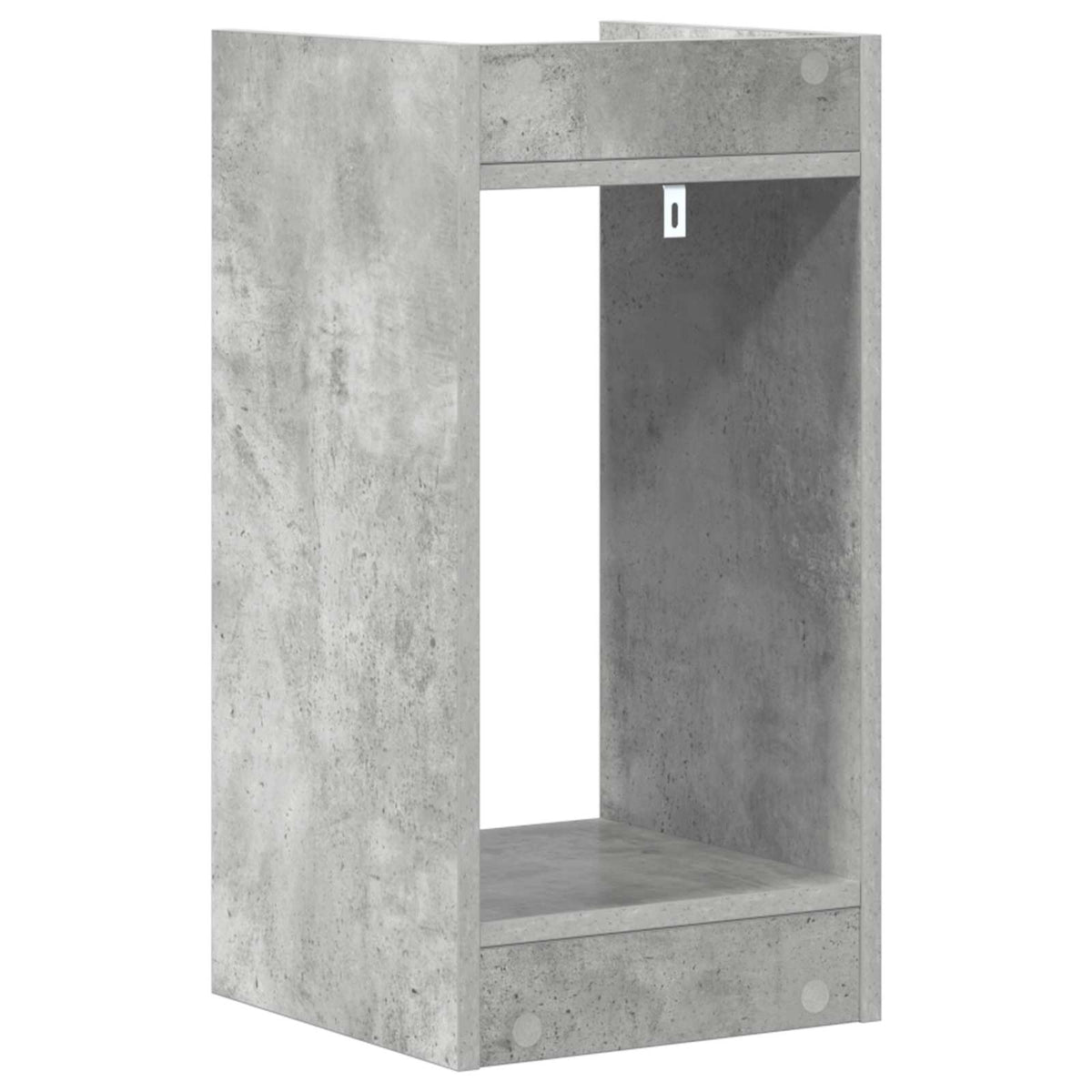 Pflanzenständer Betongrau 30 x 30 x 60 cm Holzwerkstoff