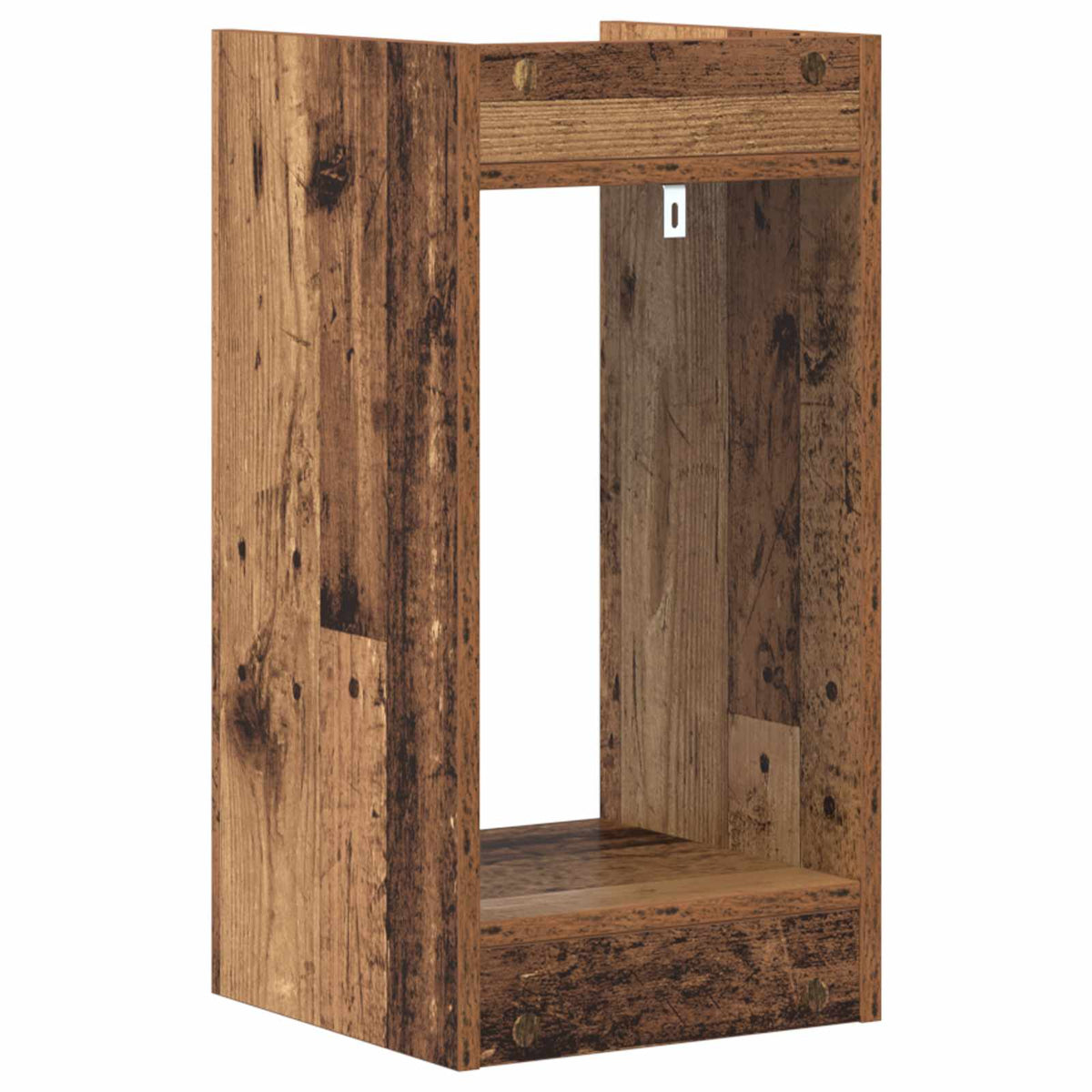 Pflanzenständer 2 Stk. Altholz 30 x 30 x 60 cm Holzwerkstoff