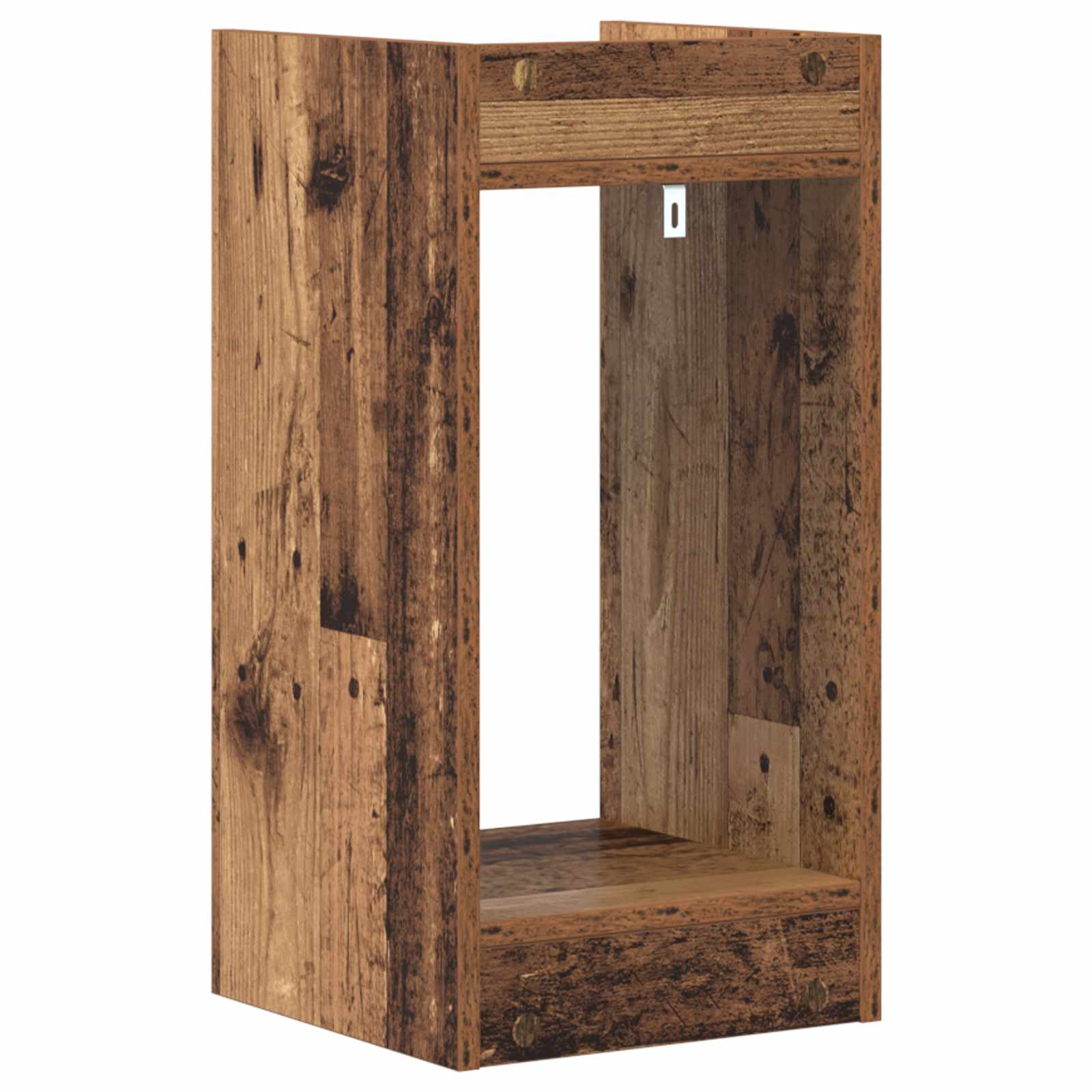 Pflanzenständer 2 Stk. Altholz 30 x 30 x 60 cm Holzwerkstoff