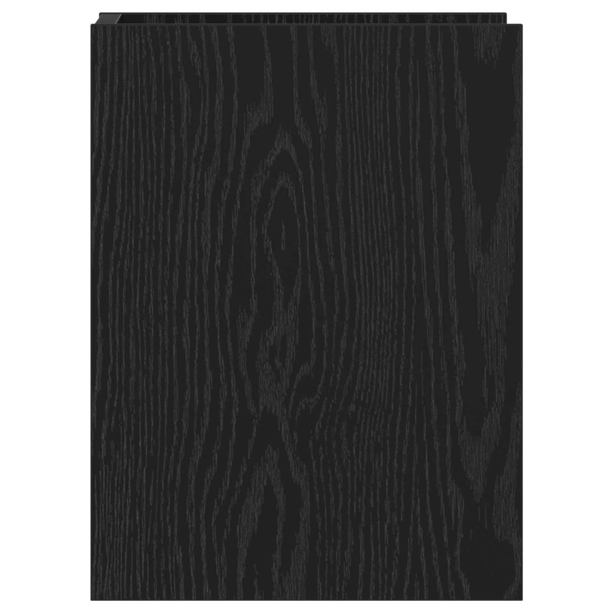 Pflanzenständer 2 Stk. Schwarz Eichen-Optik 30 x 30 x 40 cm