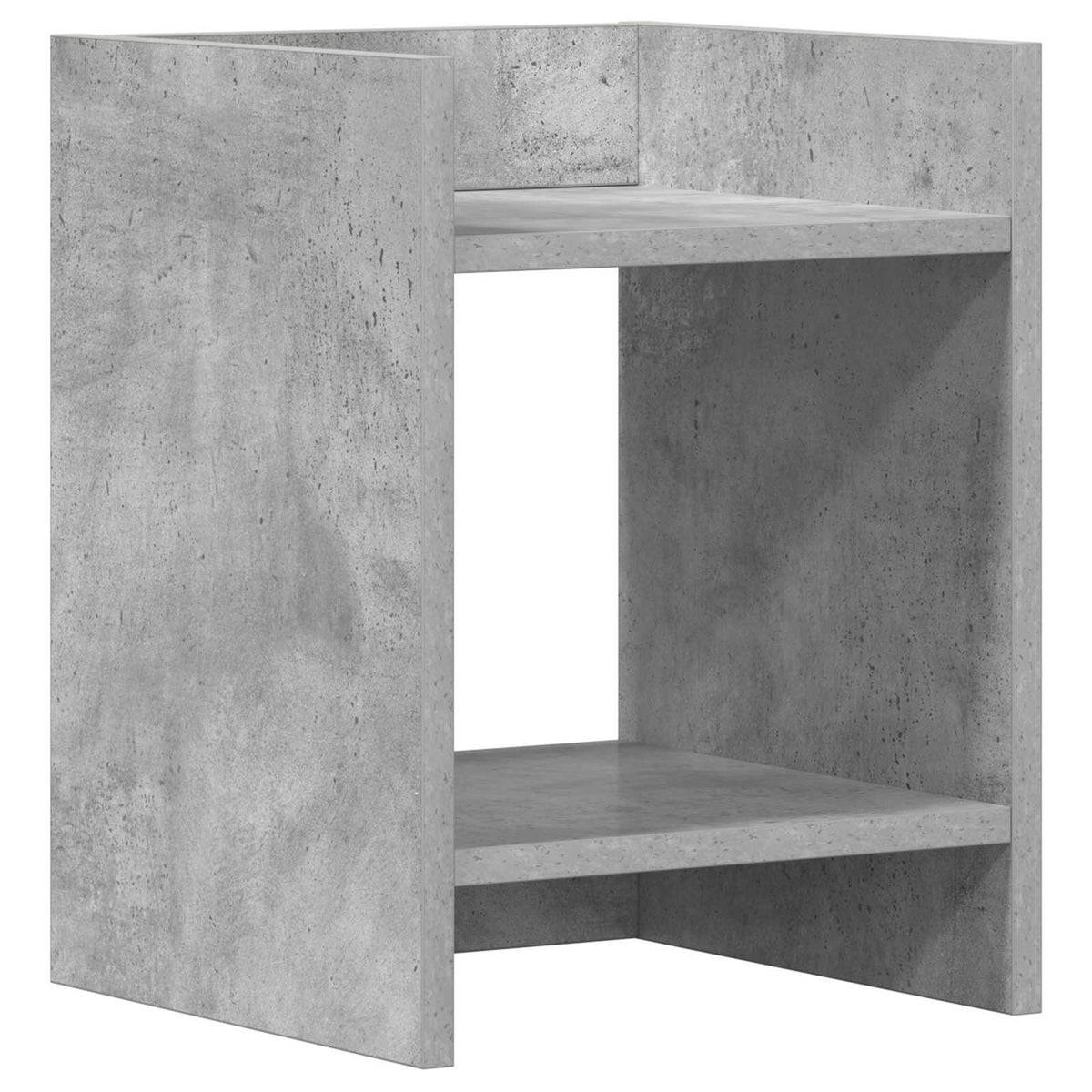 Pflanzenständer Betongrau 30 x 30 x 40 cm Holzwerkstoff