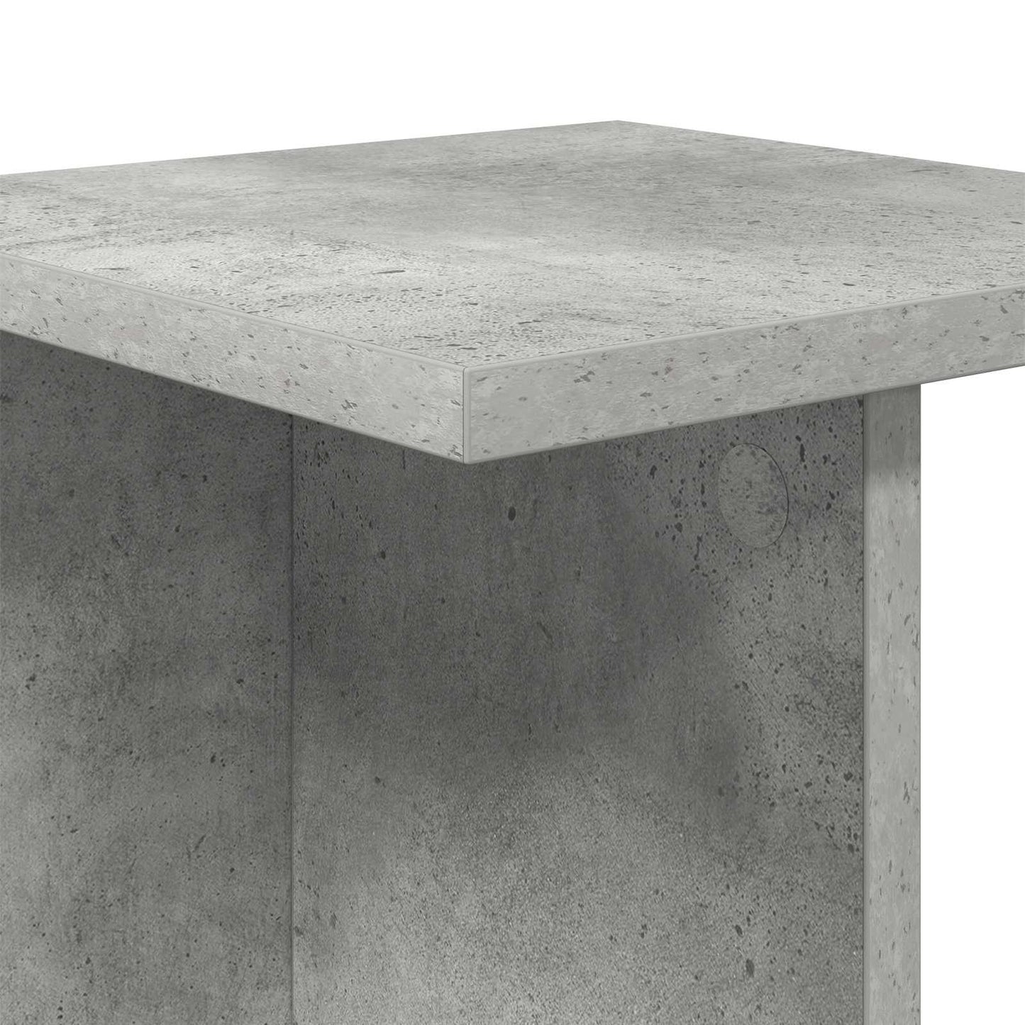 Pflanzenständer 2 Stk. Betongrau 25 x 25,5 x 100,5 cm