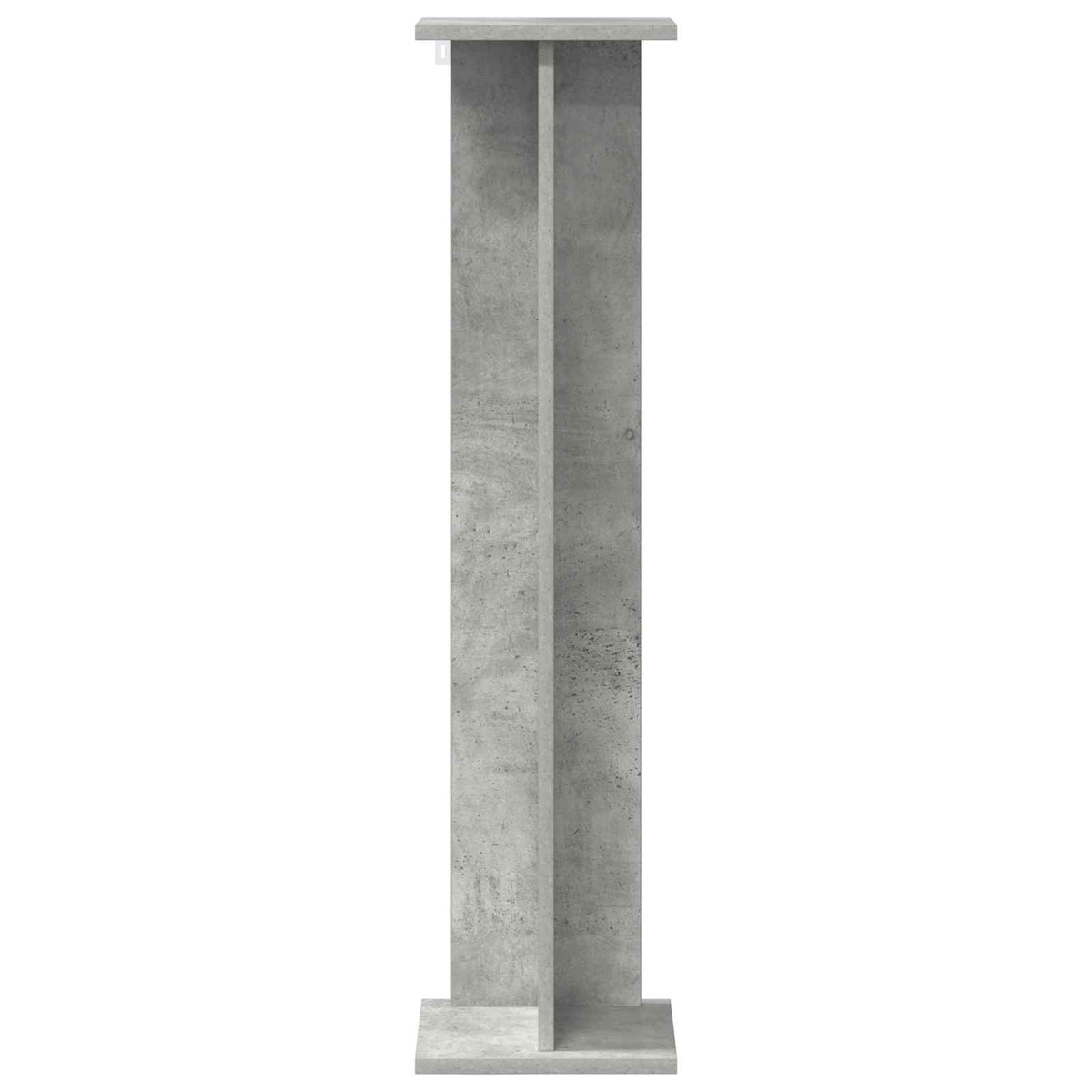 Pflanzenständer 2 Stk. Betongrau 25 x 25,5 x 100,5 cm