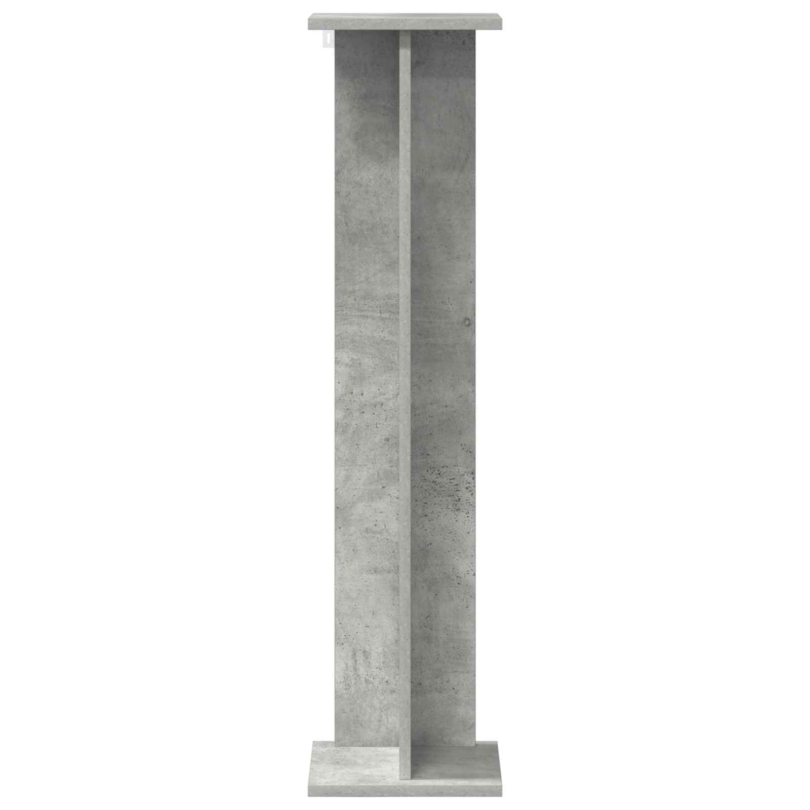 Pflanzenständer 2 Stk. Betongrau 25 x 25,5 x 100,5 cm