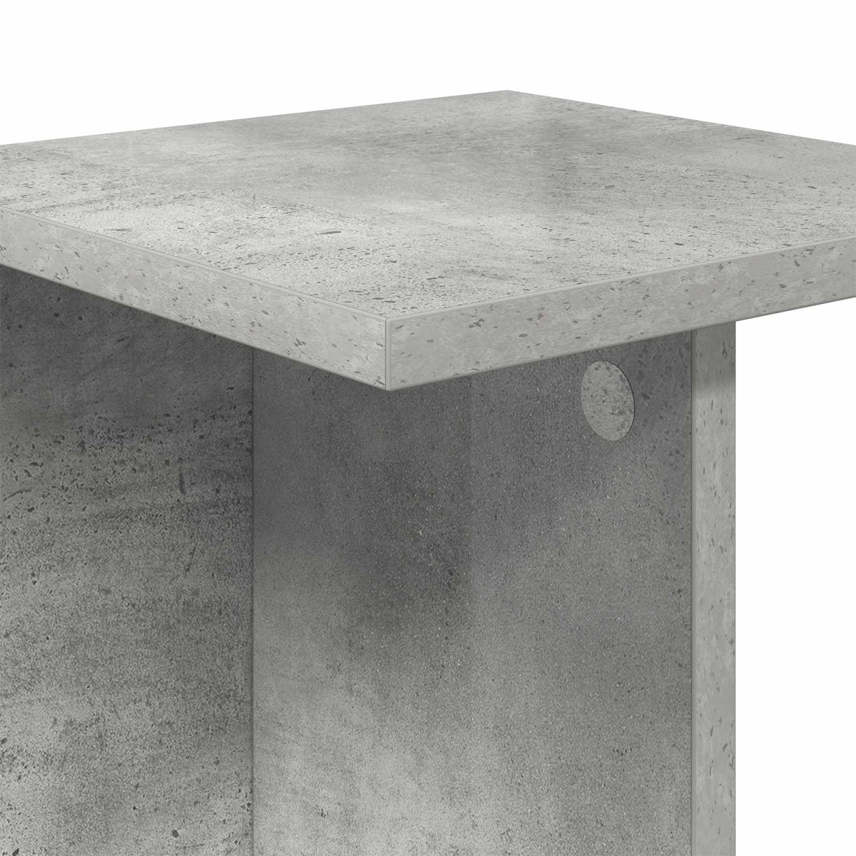 Pflanzenständer Betongrau 25 x 25,5 x 60,5 cm Holzwerkstoff
